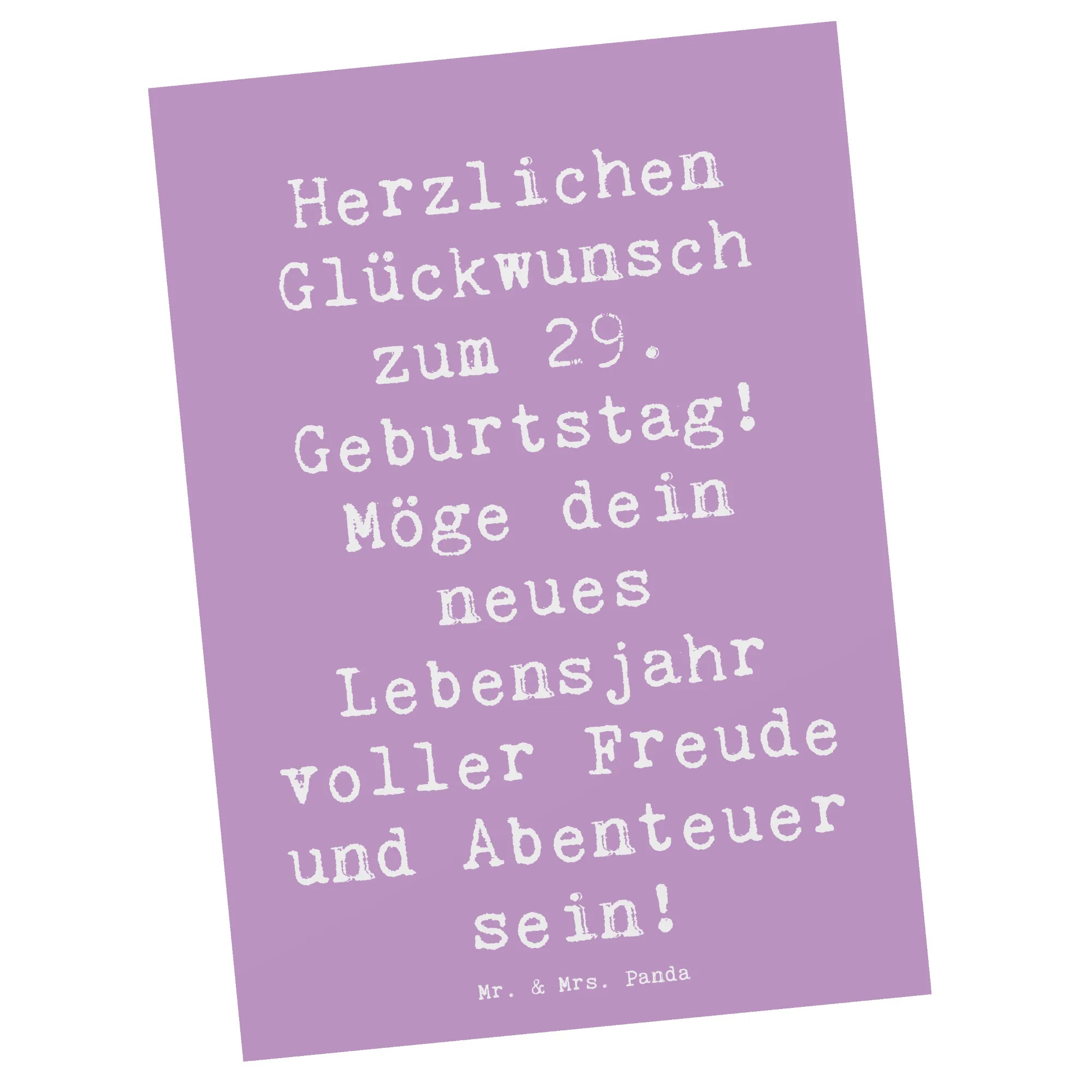 Postkarte Spruch 29. Geburtstag Glückwunsch Ansichtskarten, Postkarten, Designkarte, bildkarte, Kunstkarten, Postkarte, Grußkarte, Ansichtskarte, Fotokarte, einzelkarte, Motivkarte, spruchkarte, kunstkarte, Geschenk, Geburtstag, Geburtstagsgeschenk