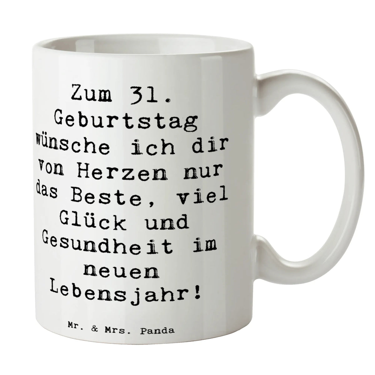 Tasse Spruch 31. Geburtstag Liebe Wünsche milchtasse, Dekotasse, Henkelpott, Motivtasse, Frühstückstasse, Pott, Henkeltasse, Trinkbecher, schöne tasse, Teebecher, tasse für büro, Bedruckte Tasse, Tasse mit Motiv, kaffeetasse keramik, Bürotasse, design tasse, kakaobecher, Designtasse, Frühstücksbecher, Teepott, Kaffeebecher, tasse für kaffee, kaffeebecher keramik, Kaffeetasse, Trinktasse, Keramiktasse, Teetasse, milchkaffeetasse, Henkelbecher, statement tasse, Kaffeepott, hochwertige tasse, Geschenktasse, Keramikbecher, kaffeebecher bedruckt, Kakaotasse, Bürobecher, kaffeetasse bedruckt, haferl, Sprüchetasse, heißgetränkebecher, Becher, Tasse, Tasse mit Spruch, cappuccinotasse, Geschenk, Geburtstagsgeschenk, Geburtstag