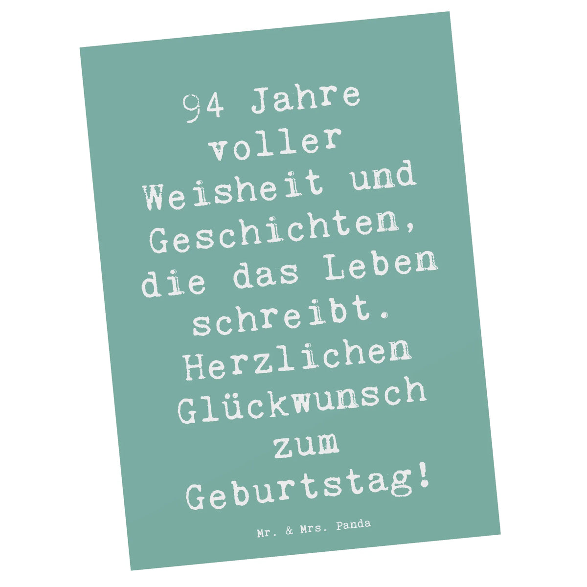 Postkarte Spruch 94. Geburtstag bildkarte, Fotokarte, kunstkarte, Ansichtskarten, Postkarte, Ansichtskarte, einzelkarte, Motivkarte, Postkarten, Grußkarte, Kunstkarten, spruchkarte, Designkarte, Geschenk, Geburtstag, Geburtstagsgeschenk