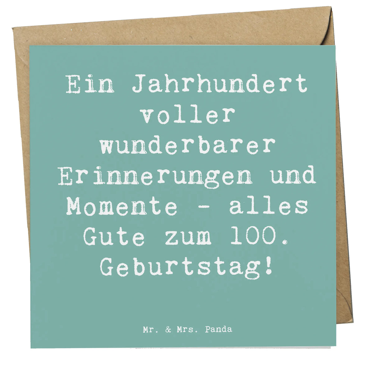 Deluxe Karte Spruch 100. Geburtstag Erinnerungen Klappkarte, Glückwunschkarte, doppelkarte, anlasskarte, Grußkarte, faltkarte, Geschenk, Geburtstag, Geburtstagsgeschenk