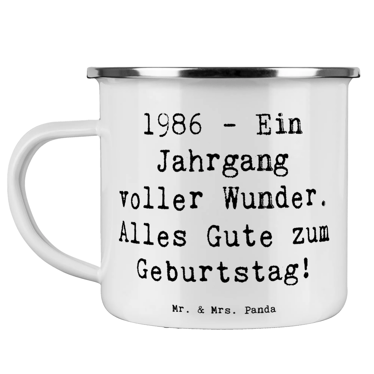 Camping Emaille Tasse Spruch 1986 Geburtstag Wunder Emaille Becher, blechbecher, Haferl, Motivtasse, Teebecher, Reisebecher, Campingtasse, emaillebecher, Outdoor Tasse, Pott, becher emaille, Kaffeepott, Emailletasse, Teetasse, outdoortasse, wandertasse, reisetasse, Emaille Tasse, Outdoor Becher, Tasse Emaille, Blechtasse, Campingbecher, wanderbecher, metallbecher, Geschenk, Geburtstagsgeschenk, Geburtstag