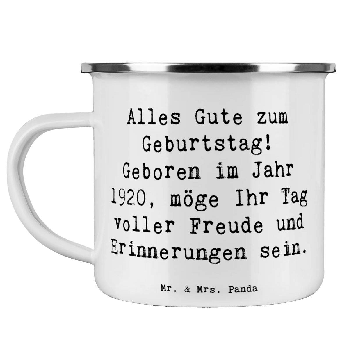 Camping Emaille Tasse Spruch 1920 Geburtstag Motivtasse, Campingtasse, becher emaille, outdoortasse, reisetasse, Blechtasse, Teetasse, Teebecher, Pott, Campingbecher, metallbecher, Kaffeepott, Haferl, Reisebecher, emaillebecher, Tasse Emaille, Outdoor Tasse, blechbecher, Emaille Tasse, wanderbecher, wandertasse, Emailletasse, Emaille Becher, Outdoor Becher, Geschenk, Geburtstag, Geburtstagsgeschenk