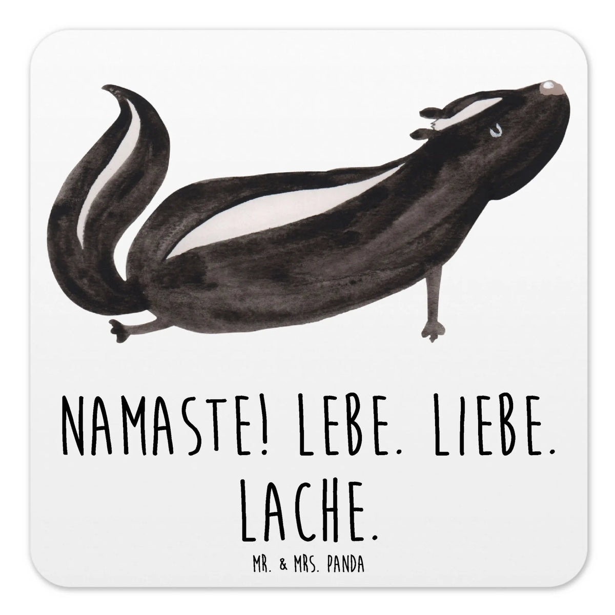 Untersetzer Set Stinktier Yoga Design Untersetzer, Flaschenuntersetzer, Getränke-Untersetzer, Coaster, Untersetzer Motiv, Tischuntersetzer, Glas-Untersetzer, Tassenuntersetzer, coaster set, Spruch Untersetzer, Untersetzer für Gläser, Getränkeuntersetzer, Untersetzer Eckig, Untersetzer Gläser, Untersetzer Kunststoff, Untersetzer Getränke, Untersetzer Tassen, Tassen-Untersetzer, Untersetzer Tisch, Stinktier, Skunk, Raubtier, Wildtier, Liebe, Stinki, Yoga, Namaste, Stinker, Lebe, Lache