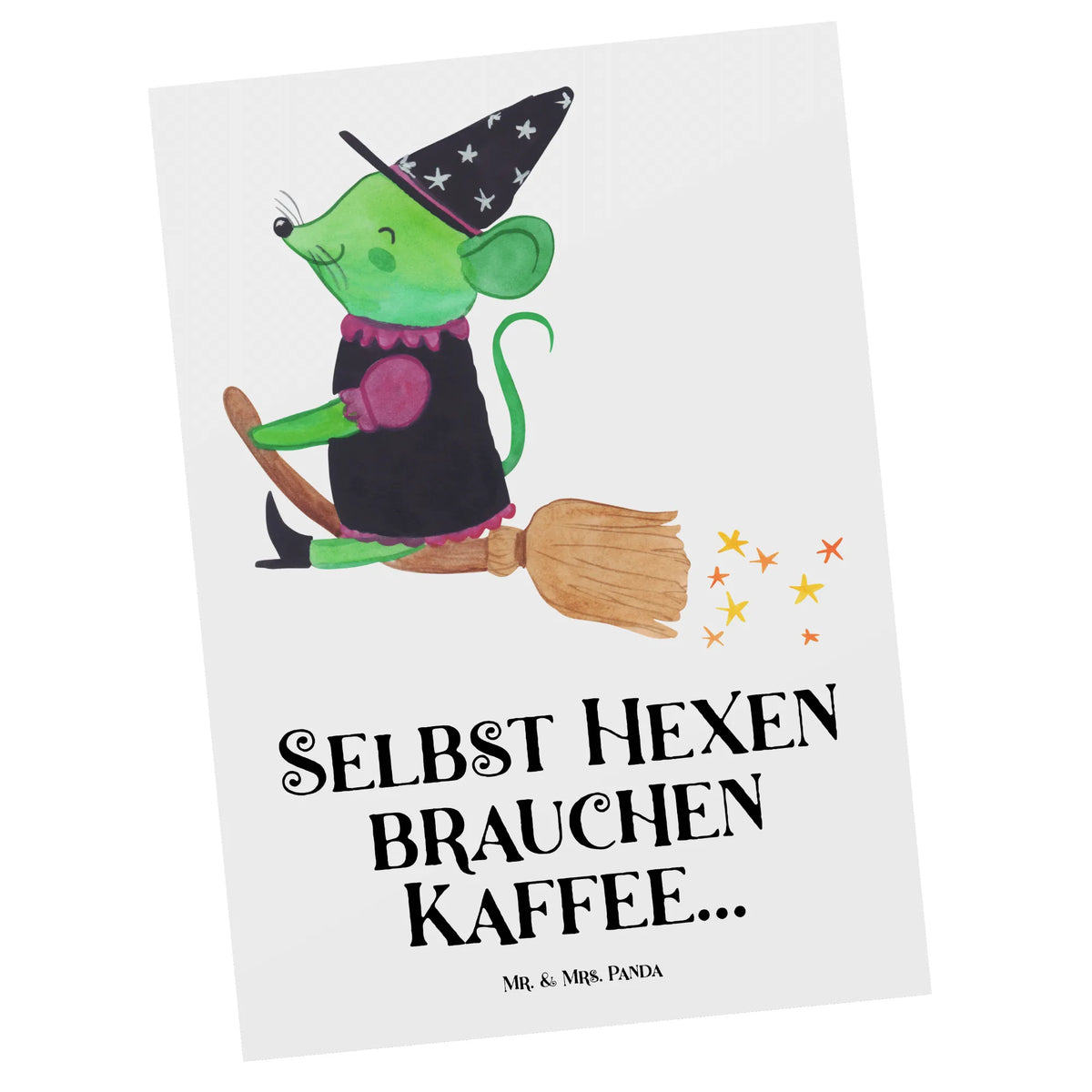 Postkarte Halloween-Hexen Kaffee bildkarte, Ansichtskarte, Postkarten, kunstkarte, Fotokarte, Postkarte, einzelkarte, Kunstkarten, Motivkarte, spruchkarte, Designkarte, Grußkarte, Ansichtskarten, Dekoration, Geschenke, Schenken, Deko, Halloween, Martinssingen