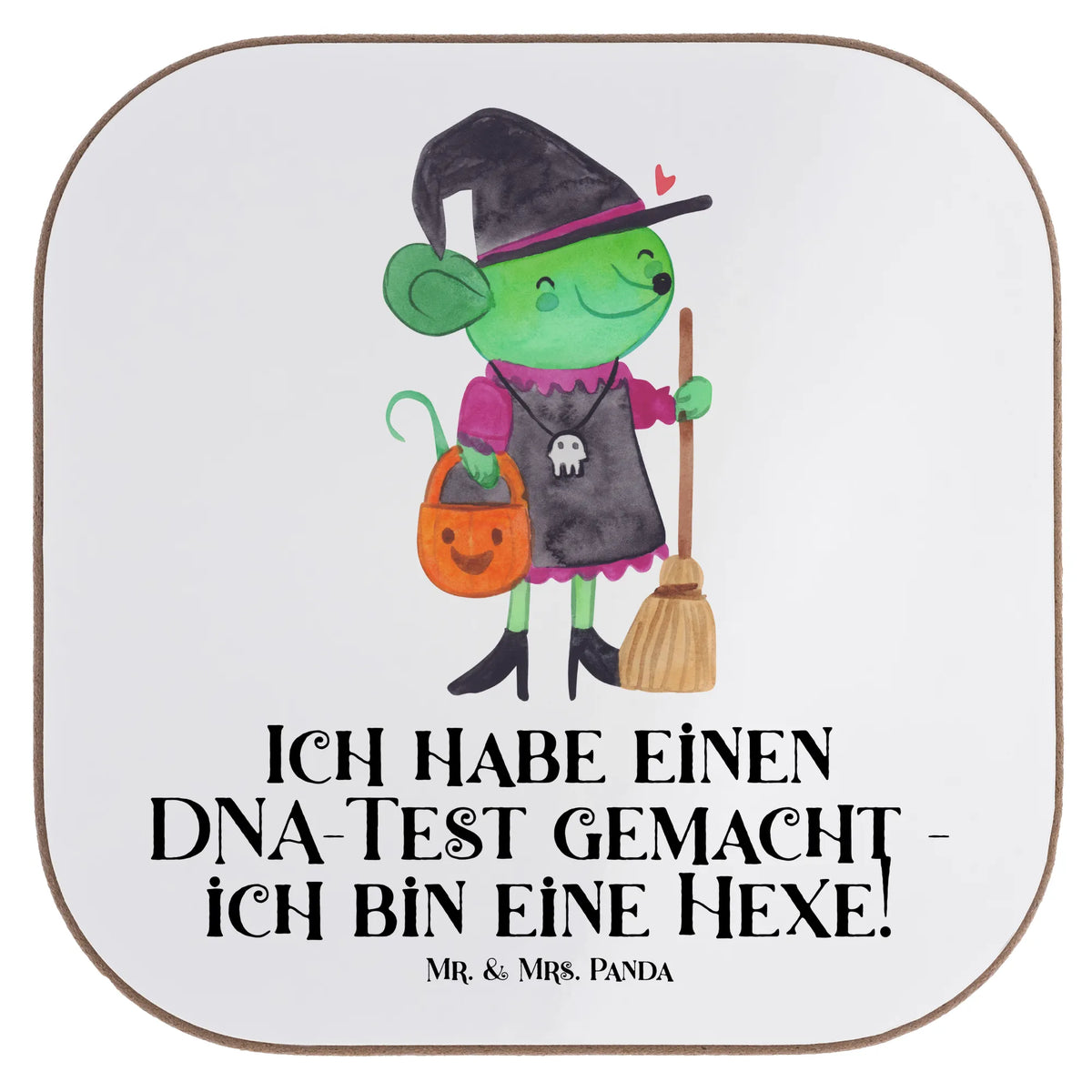 Untersetzer Halloween Hexe