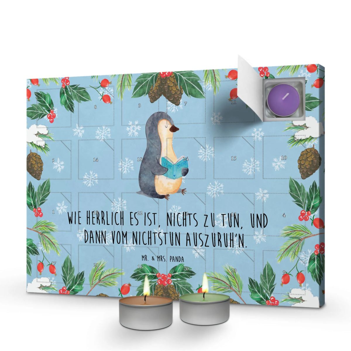 Duftkerzen Adventskalender Pinguin Buch|p:1768049|h:dc4150486b3c6ac08baddf71d07b08cb