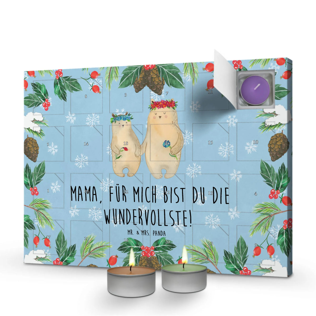 Duftkerzen Adventskalender Bären mit Blumenkranz|p:1768691|h:86644cc4ddadfdc4c8d5b0d6fe7247c0