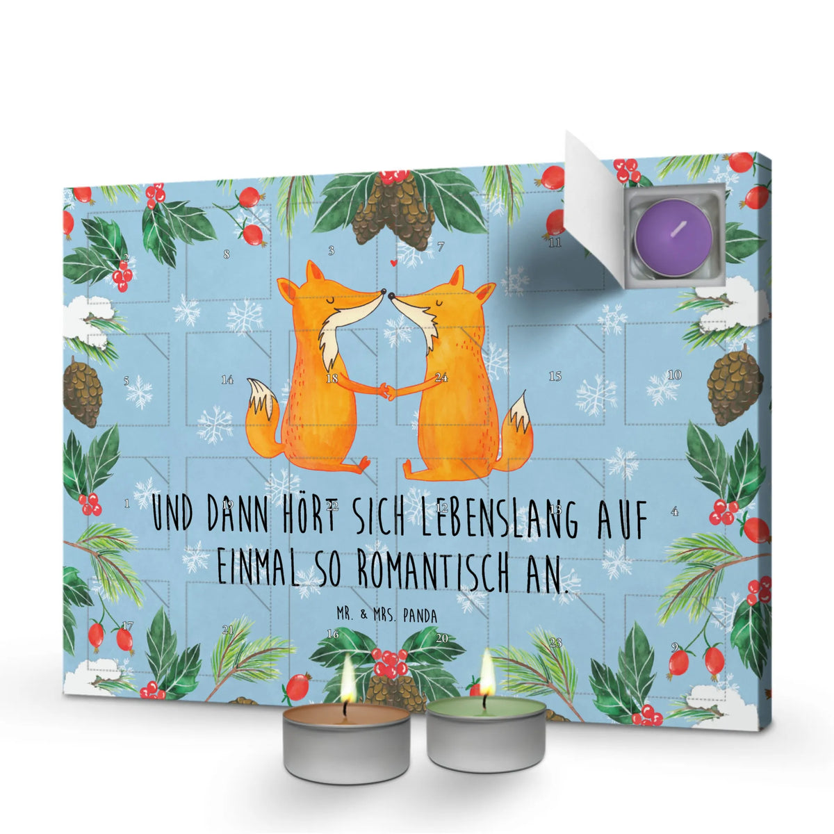 Duftkerzen Adventskalender Füchse Liebe|p:1768781|h:0a739ecf1d9d8f54b21298915911d1cf