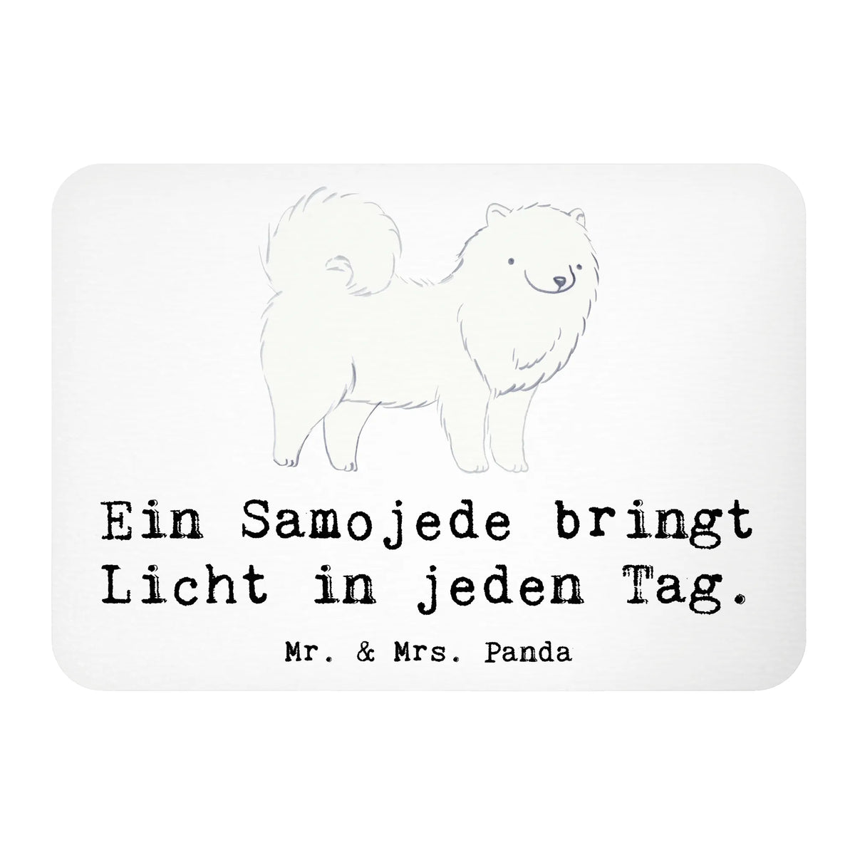 Magnet Samojede Licht Notizhalter, Dekomagnet, holzmagnet, holz kühlschrankmagnet, einkaufszettelmagnet, designmagnet, haftmagnet, notizmagnet, tafelmagnet, bildmagnet, holz whiteboardmagnet, rechteckmagnet, zettelhalter, Pinnwandmagnet, magnet, memomagnet, spruchmagnet, whiteboardmagnet, wandmagnet, küchenmagnet, Kühlschrankmagnet, büromagnet, mdf magnet, Geschenk, Schenken, Hund, Hunderasse, Rassehund, Hundebesitzer, Tierfreund, Welpe