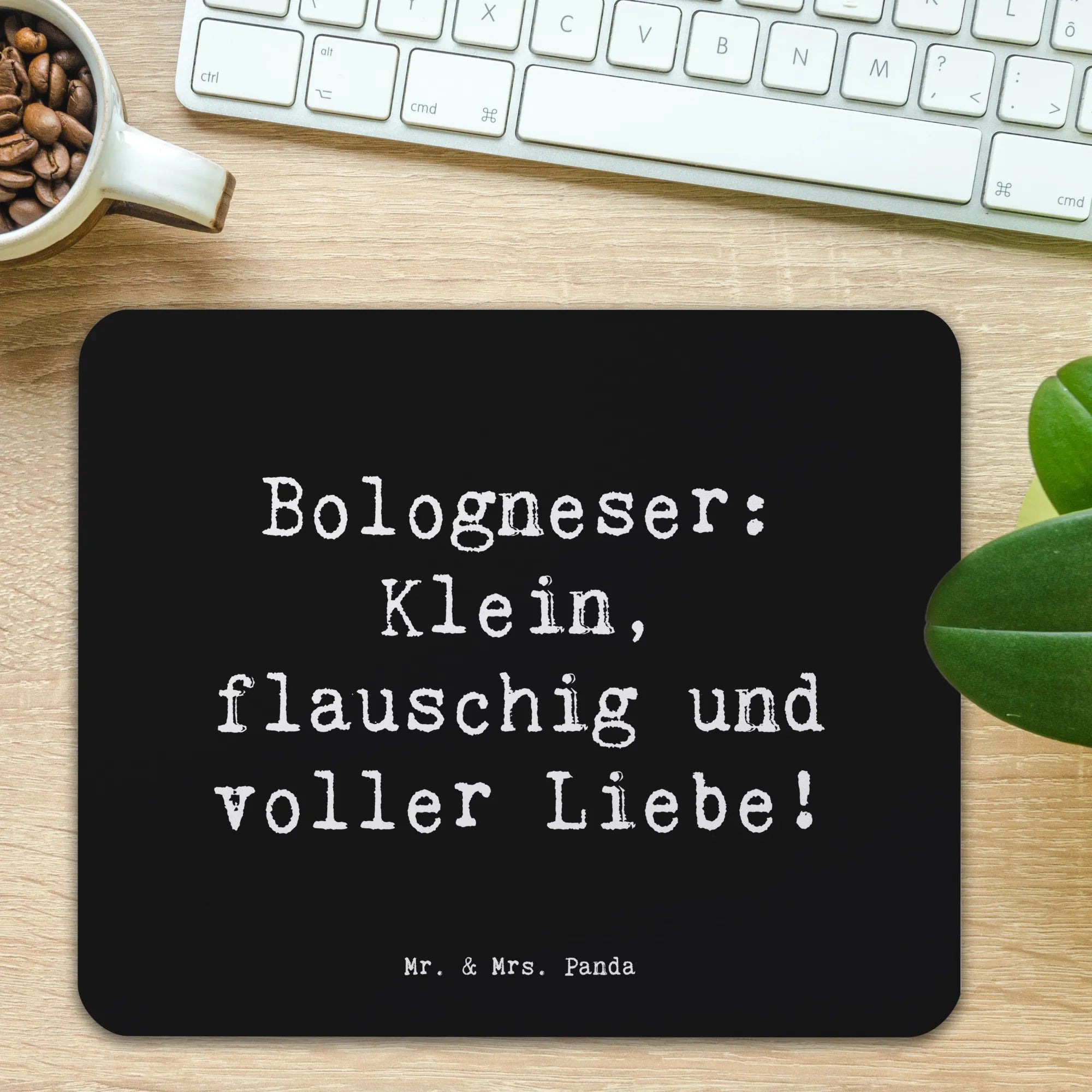 Mouse mat Saying Bologneser: Klein, flauschig und voller Liebe! mausteppich, Mouse Pad, pc mousepad, notebook mauspad, mousematte, laptop mauspad, mauspad laptop, computer mauspad, gummi mauspad, pc mauspad, Mauspad, mauspad pc, computer mousepad, pc mausunterlage, computermatte, Mousepad, laptop mousepad, Schenken, Welpe, Tierfreund, Hund, Hundebesitzer, Rassehund, Hunderasse, Geschenk