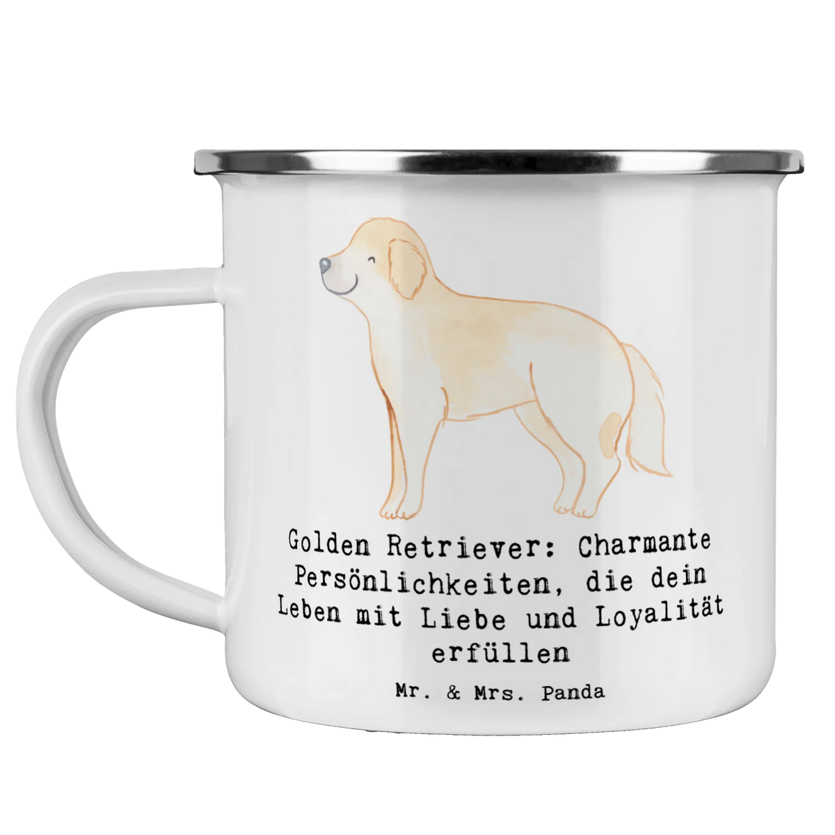 Camping Emaille Tasse Golden Retriever Charme metallbecher, Haferl, Reisebecher, Teebecher, Emailletasse, wanderbecher, Kaffeepott, outdoortasse, Outdoor Becher, Emaille Becher, Campingtasse, Campingbecher, Tasse Emaille, Motivtasse, emaillebecher, Outdoor Tasse, Teetasse, Pott, wandertasse, blechbecher, Emaille Tasse, becher emaille, reisetasse, Blechtasse, Geschenk, Schenken, Hund, Hunderasse, Rassehund, Hundebesitzer, Tierfreund, Welpe