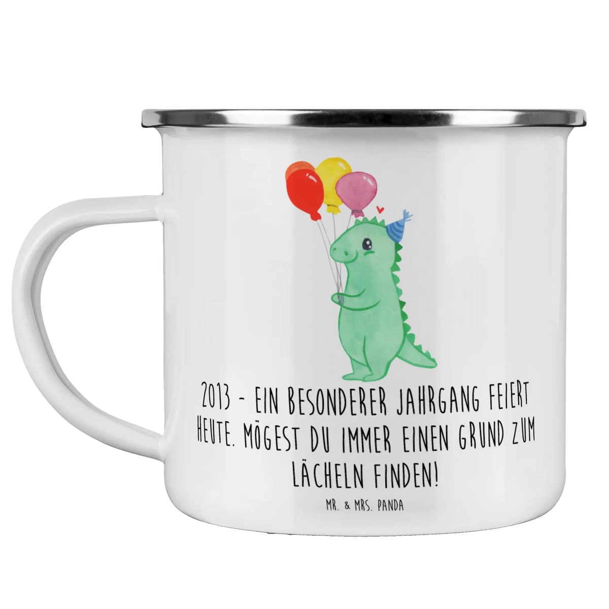 Camping Emaille Tasse 2013 Geburtstag Freude Teebecher, metallbecher, wandertasse, reisetasse, Haferl, Emaille Becher, Outdoor Becher, outdoortasse, Emaille Tasse, Motivtasse, Reisebecher, Emailletasse, Campingbecher, Pott, blechbecher, Kaffeepott, Blechtasse, emaillebecher, becher emaille, Campingtasse, wanderbecher, Outdoor Tasse, Teetasse, Tasse Emaille, Geschenk, Geburtstagsgeschenk, Geburtstag