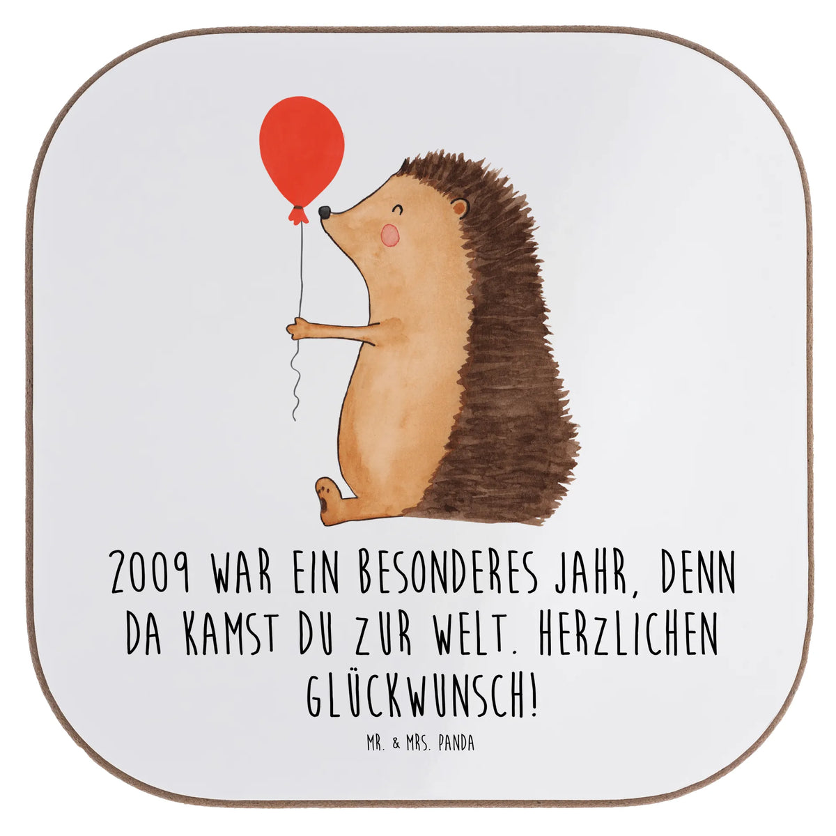 Untersetzer 2009 Geburtstag