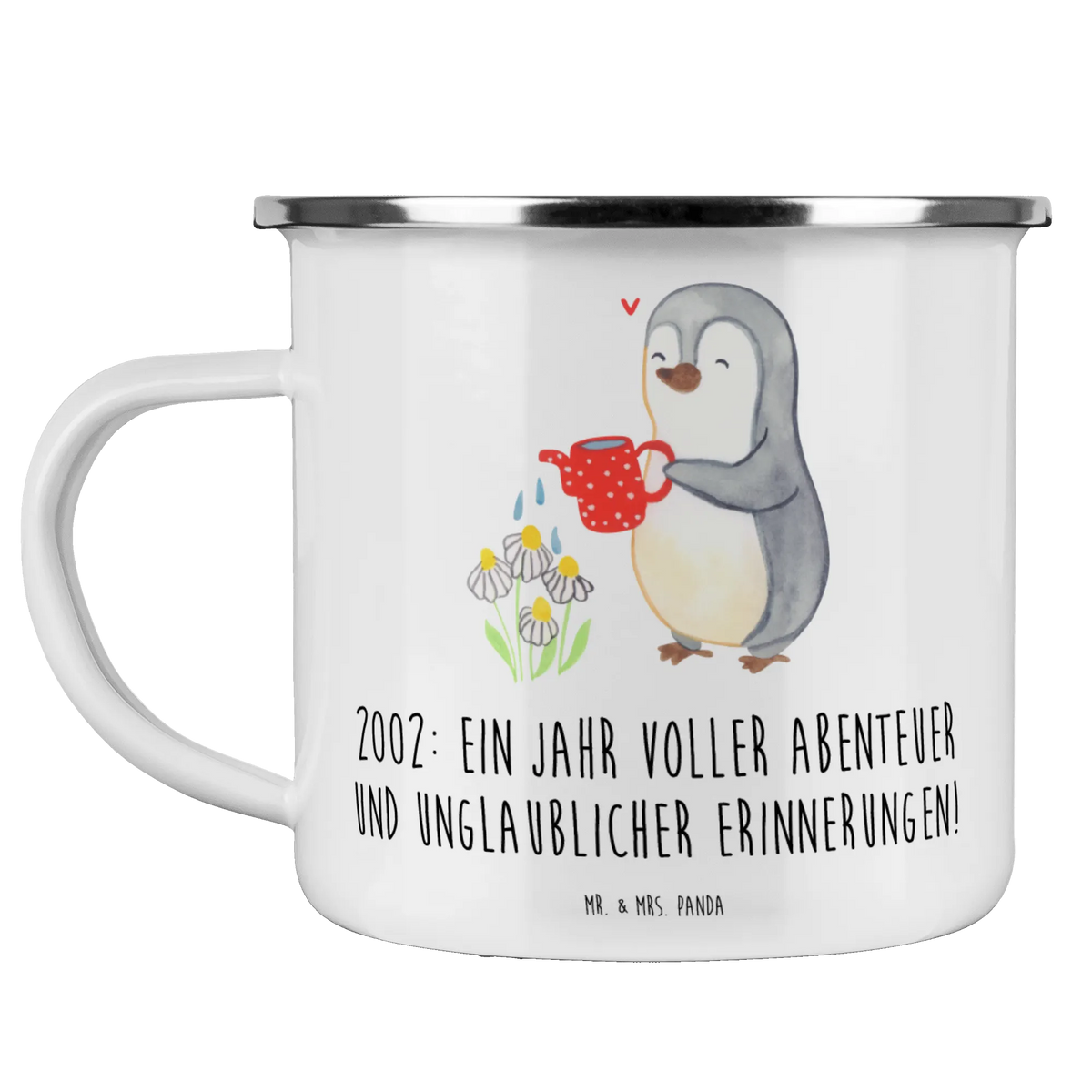 Camping Emaille Tasse 2002 Geburtstag Abenteuer Reisebecher, Campingtasse, Outdoor Becher, blechbecher, Pott, Emaille Becher, reisetasse, wandertasse, emaillebecher, Campingbecher, Tasse Emaille, Emaille Tasse, Outdoor Tasse, Teetasse, metallbecher, Teebecher, becher emaille, Emailletasse, outdoortasse, wanderbecher, Haferl, Kaffeepott, Motivtasse, Blechtasse, Geschenk, Geburtstagsgeschenk, Geburtstag