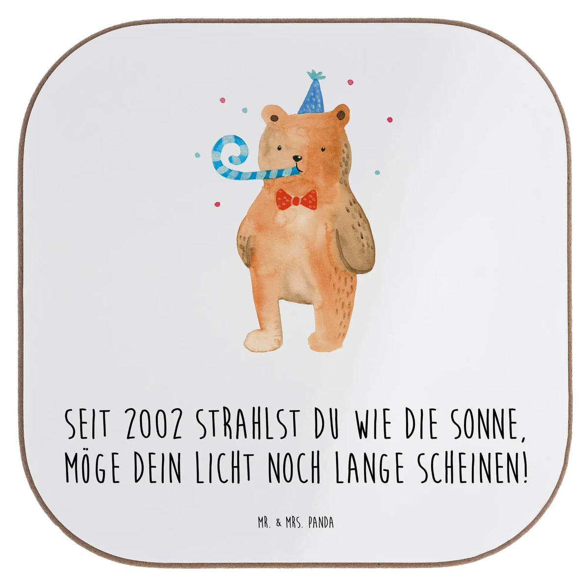 Untersetzer 2002 Geburtstag