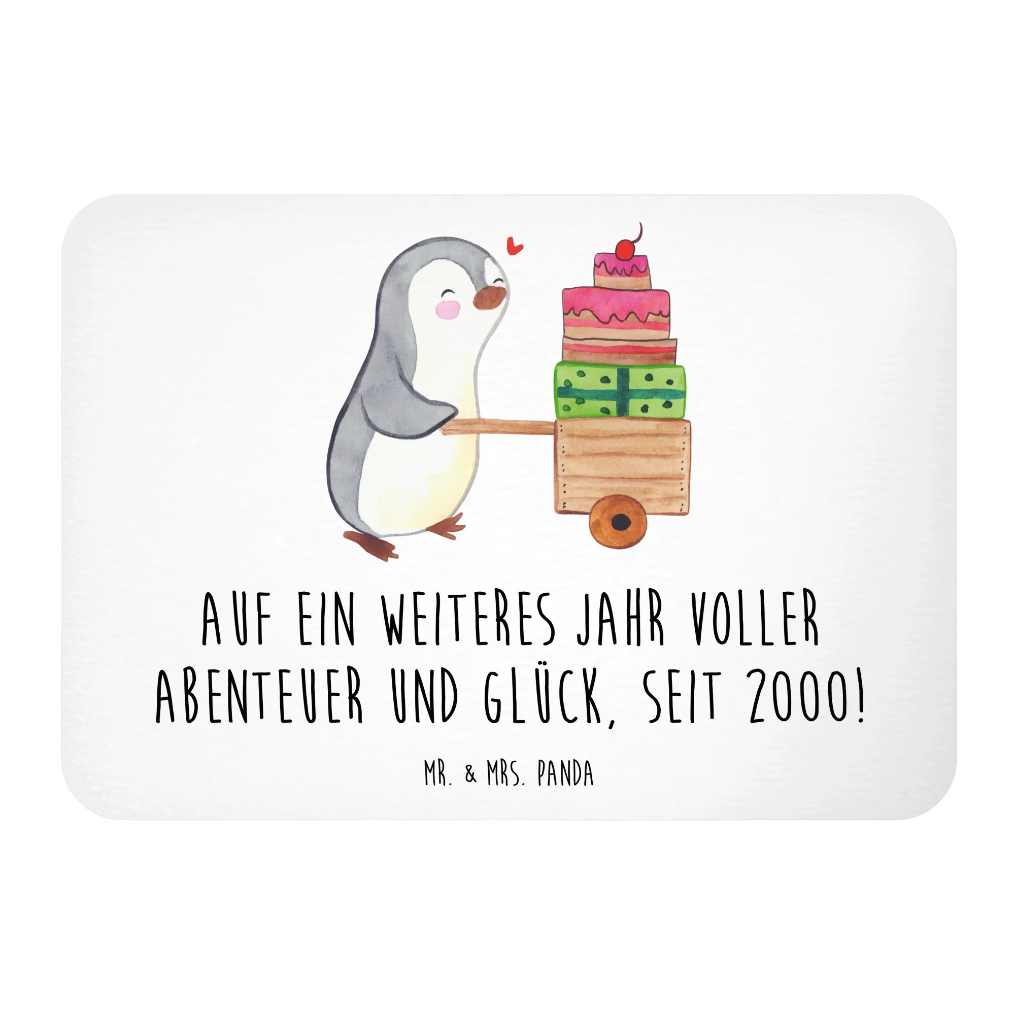 Magnet Auf ein weiteres Jahr voller Abenteuer und Glück, seit 2000! Motivmagnete, Kühlschrank Dekoration, Souvenir Magnet, Kühlschrankmagnet, Dekomagnet, Notiz Magnet, Whiteboard Magnet, Pinnwandmagnet, Geburtstag, Geburtstagsgeschenk, Geschenk
