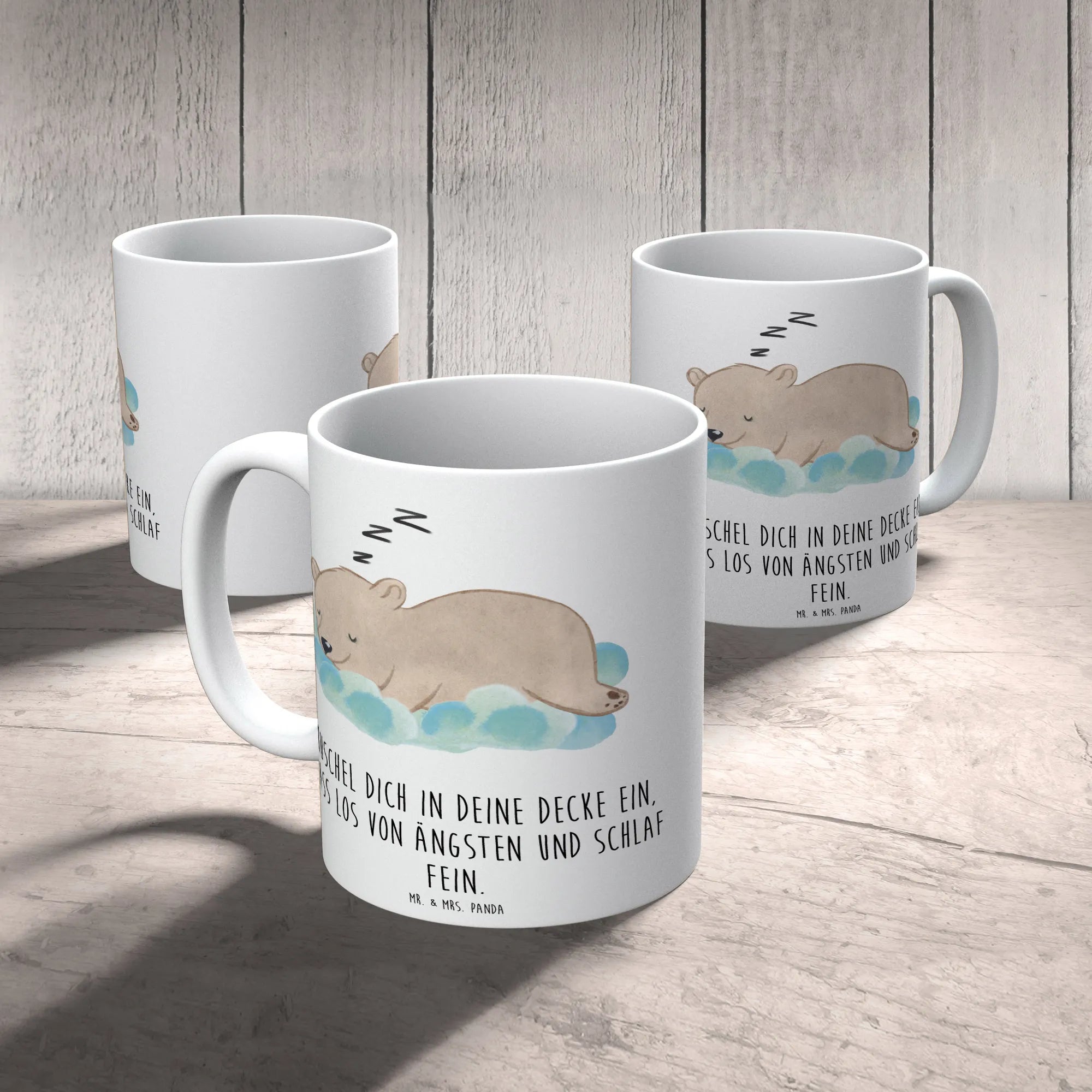 Tasse Alleine schlafen lernen