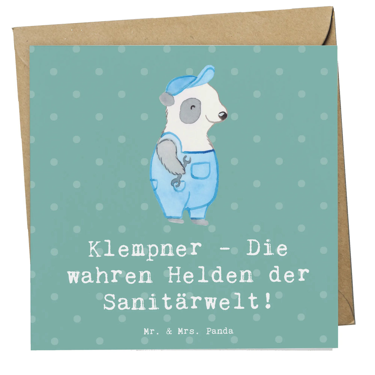 Deluxe Karte Klempner Helden