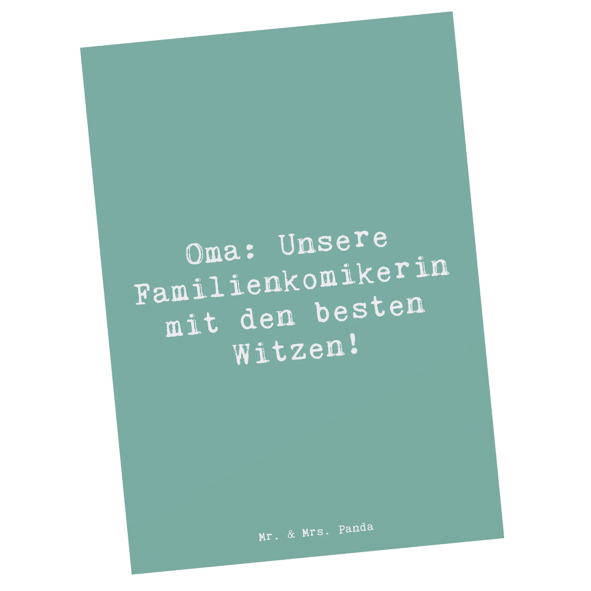 Postkarte Spruch Oma Familienkomikerin spruchkarte, einzelkarte, Ansichtskarte, Fotokarte, Grußkarte, Postkarte, Postkarten, Designkarte, Motivkarte, kunstkarte, bildkarte, Kunstkarten, Ansichtskarten, Opa, Vatertag, Oma, Papa, Bruder, Mama, Schwester, Muttertag, Familie