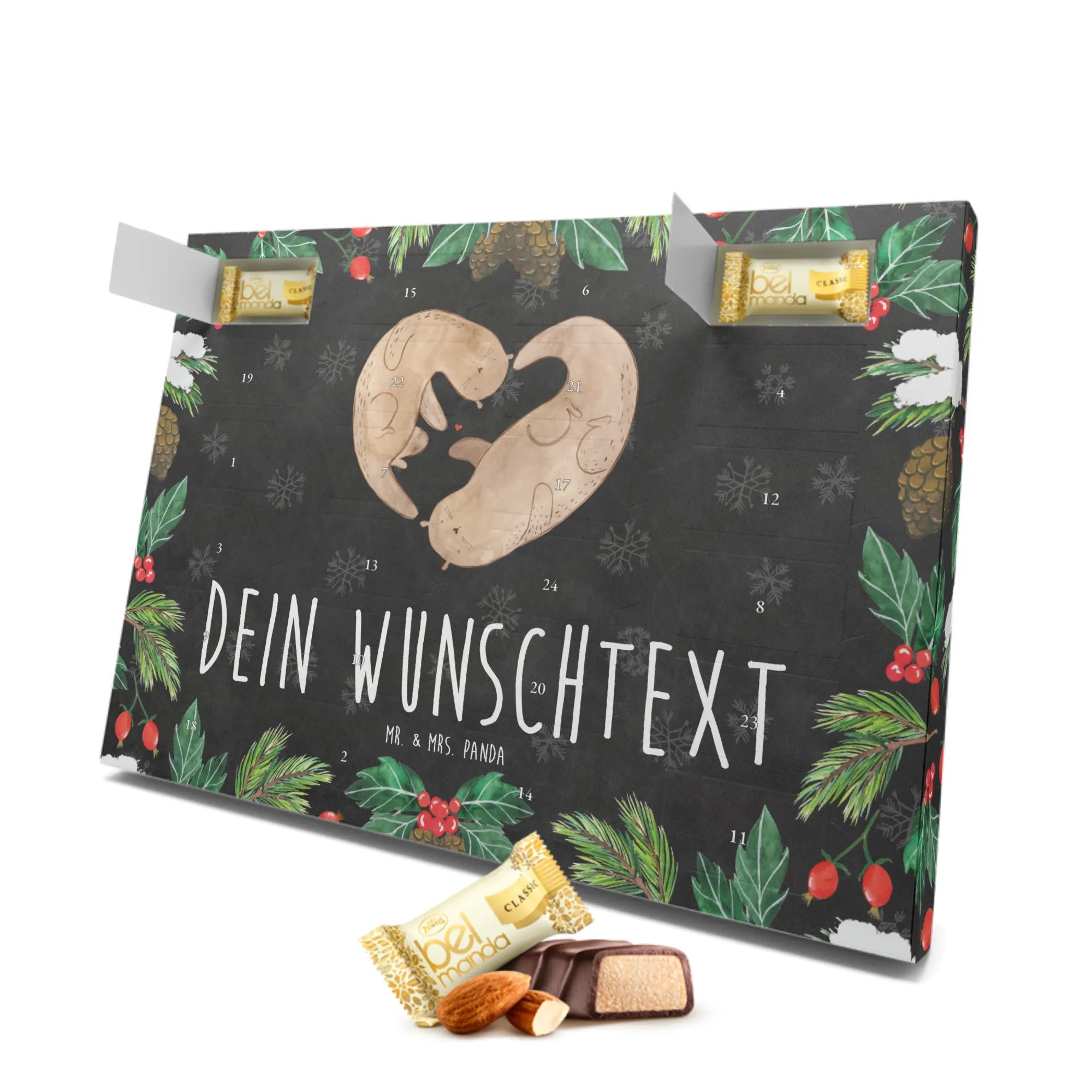 Personalisierter Marzipan Adventskalender Otter Valentine Personalisierter Marzipan Adventskalender, Liebe, Partner, Freund, Freundin, Ehemann, Ehefrau, Heiraten, Verlobung, Heiratsantrag, Liebesgeschenk, Jahrestag, Hocheitstag, Geschenk für Partner, für Männer, Valentinstag, Geschenk für Freundin, Hochzeitstag, Geschenk für Frauen, für Ehemann, Liebesbeweis, Mitbringsel
