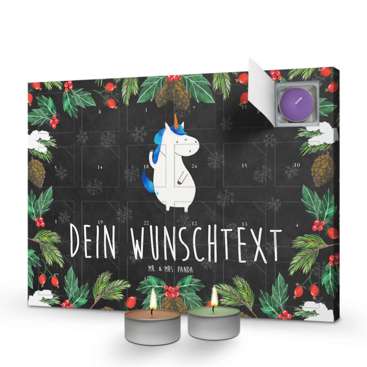 Personalisierter Duftkerzen Adventskalender Einhorn Mann|p:1818730|h:c4a52ca4f75e49a7a67b46fd6aaabd9c