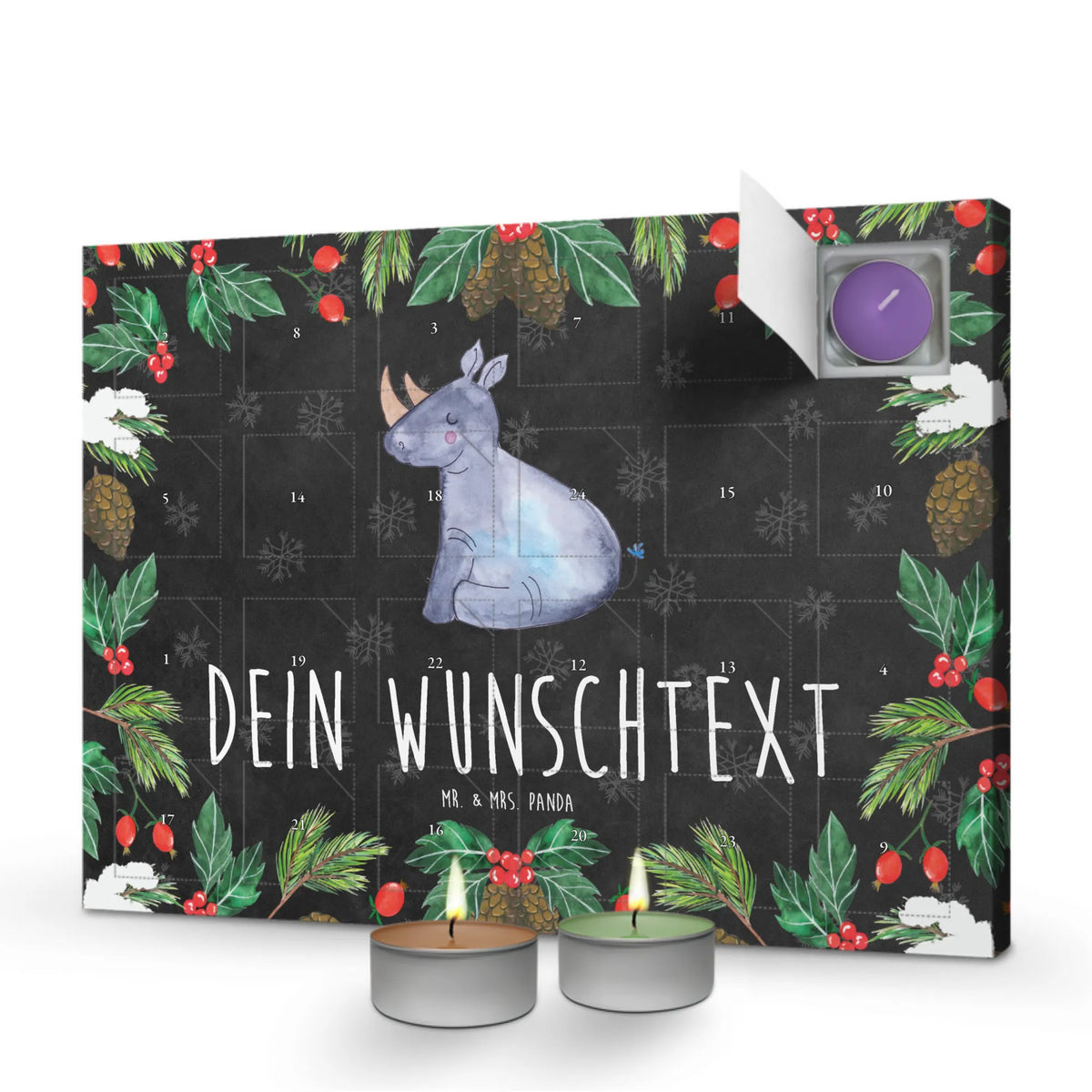 Personalisierter Duftkerzen Adventskalender Einhorn Nashorn|p:1818747|h:746df066d71ea2be94bdef320a5c5b8c