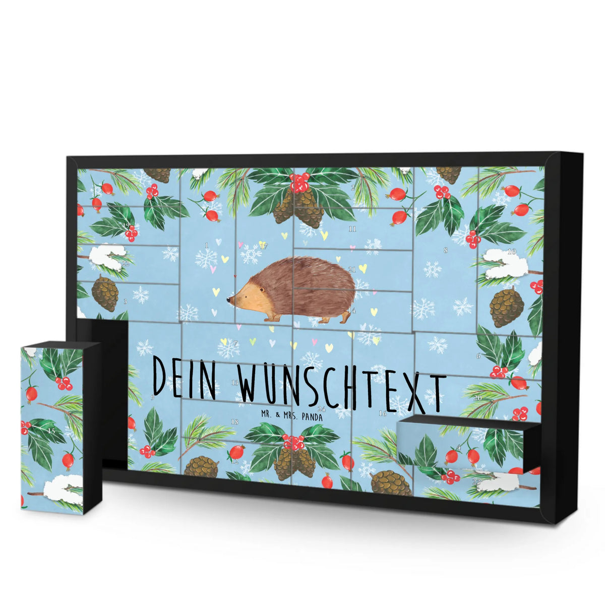 Personalisierter Befüllbarer Adventskalender Igel Herzen|p:1823431|h:f7979d7f7d6309cfc5968b7cfdf794ce
