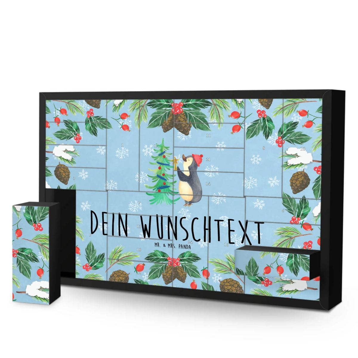 Personalisierter Befüllbarer Adventskalender Pinguin Weihnachtsbaum|p:1823492|h:a9ed32a0d380d45ebc8967395cd7157b