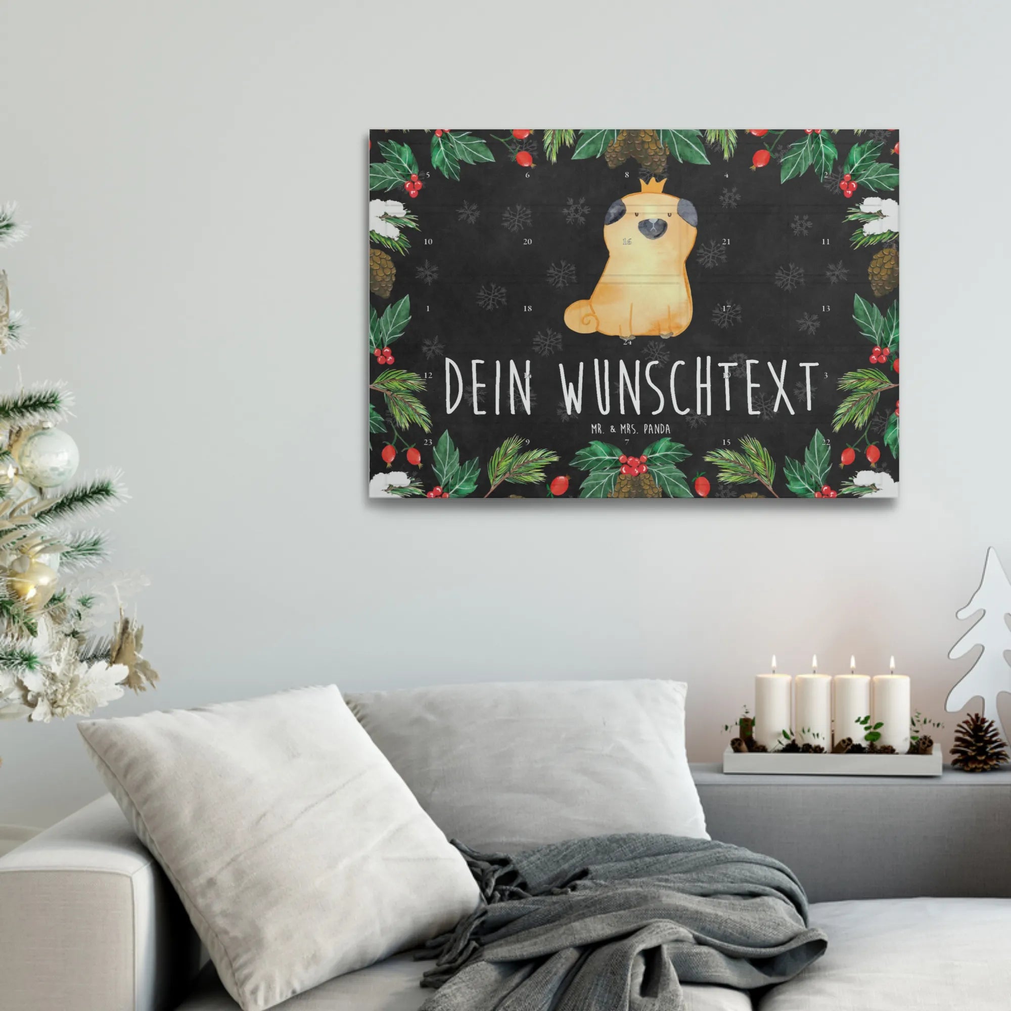 pug Crown dog breed, mutt, hound, woof, dog mama, love dogs, love for dogs, dog decorative items, bag with dog print, funny gifts for dog owners, what do you give a dog lover, Christmas gifts for dogs, gifts for dogs, dog sayings, childless, dog owners. Saying, house rules, allergic, Pug