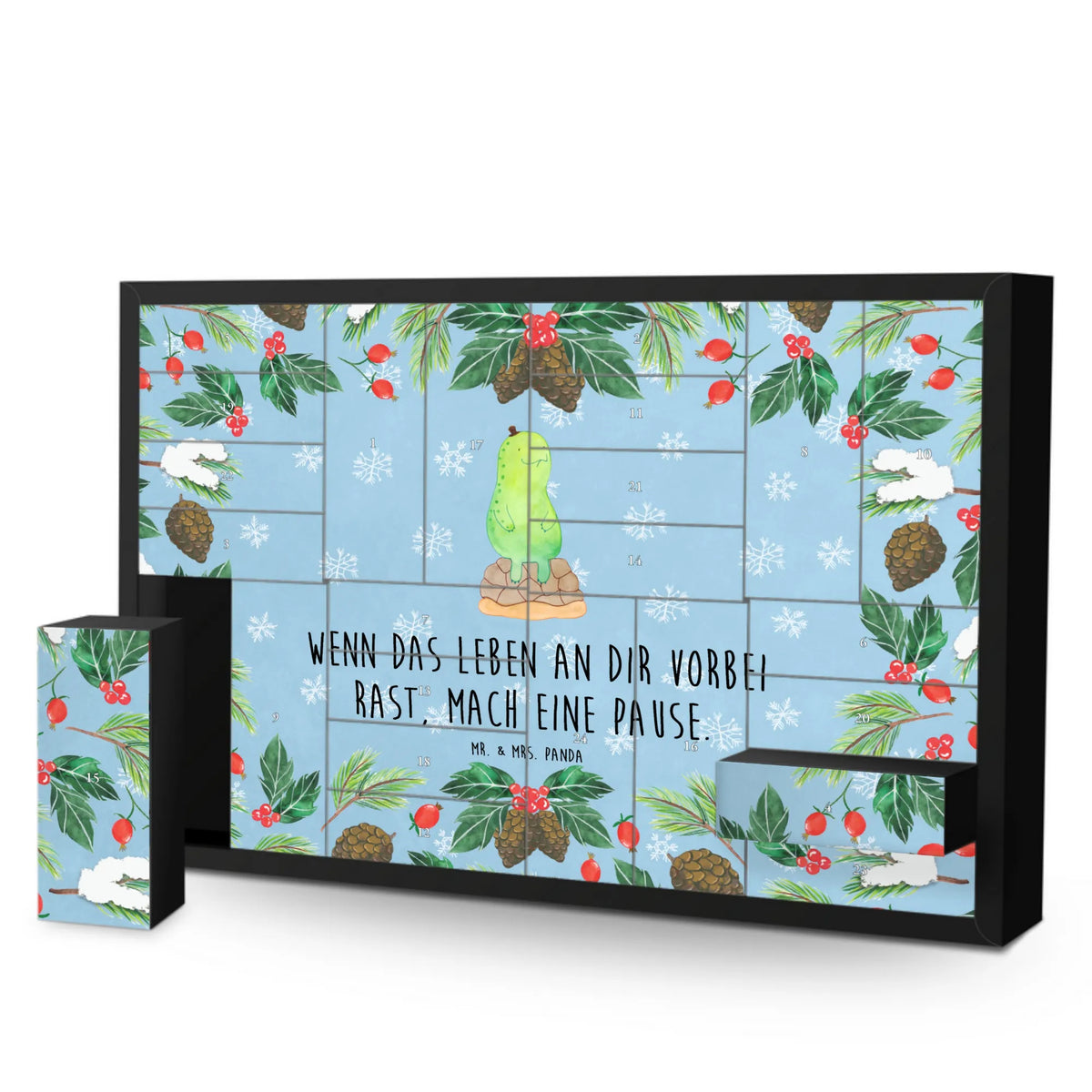 Fillable advent calendar tortoise Break