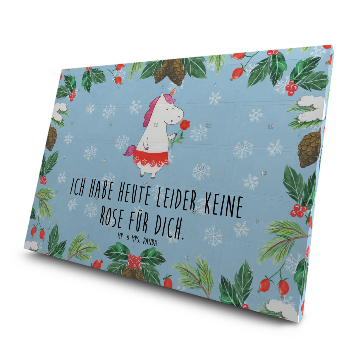 Tee Adventskalender Einhorn Dame