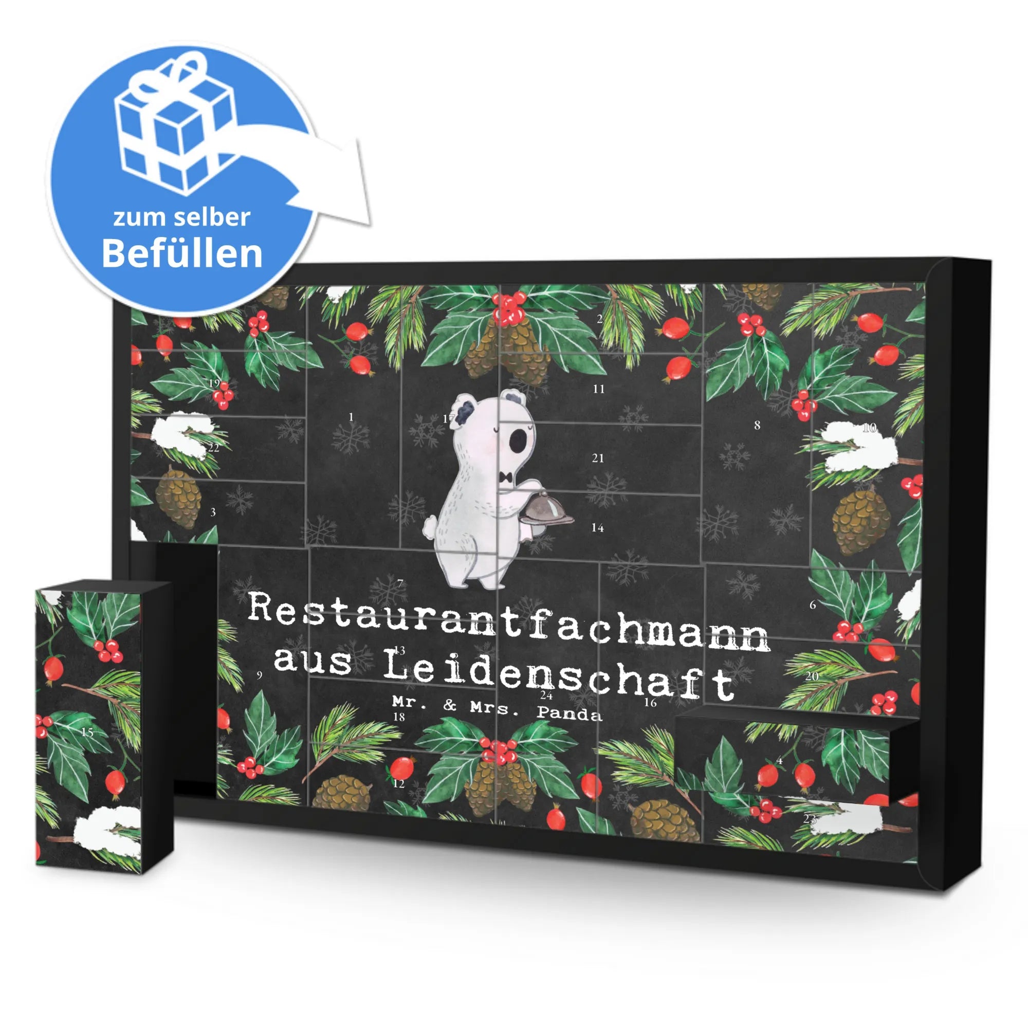 Fillable advent calendar Restaurant Specialist passion