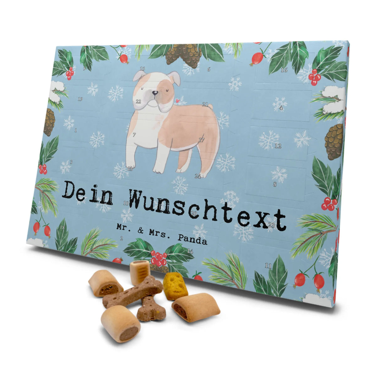 Personalisierter Hunde Adventskalender Englische Bulldogge Moment|p:1841251|h:c9c9e9d4e959473411476a8680c280ca