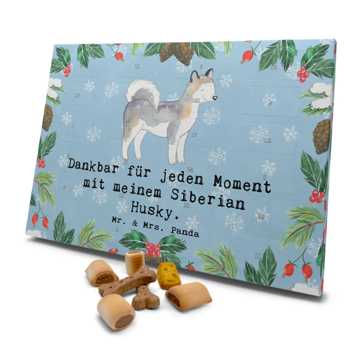 Dog advent calendar Siberian Husky Moment gift, animal lover, giving, dog breed, purebred dog, dog owner, puppy