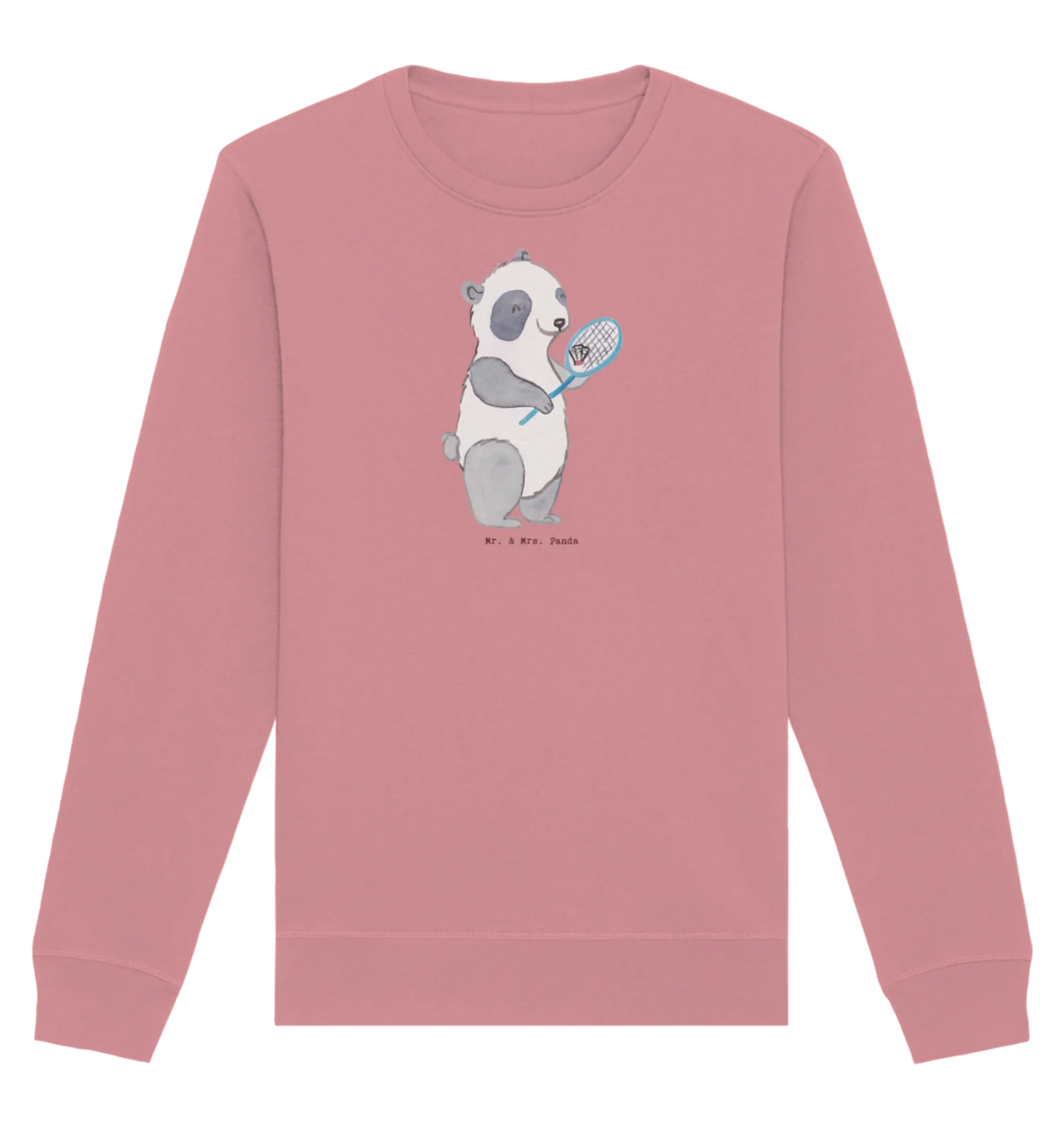Organic Pullover Panda Badminton Nachhaltiges Sweatshirt, Pullover Mit Öko-Label, Umweltbewusster Pullover, Pullover Aus Biobaumwolle, Umweltfreundlicher Pullover, Öko-Pullover, Organic Pullover, Ökologischer Pullover, Bio-Rundhalspullover, Bio Sweatshirt, Baumwoll Sweatshirt, Pullover, Bio Baumwoll Pullover, Bio Pullover, Eco Pullover, Baumwoll Pullover, Bio-Pullover, Rundhals Sweatshirt, Pullover Für Damen Aus Biobaumwolle, Bio-Pulli, Longsleeve Aus Biostoff, Pulli, Sustainable Pullover, Sweater, Pullover Aus Bio-Materialien, Organic Sweater, Organic Sweatshirt, Rundhals Pullover, Öko-Pulli, Eco-Friendly Pullover, Sweatshirt, Organic Cotton Pullover, Fair Fashion Pullover, Nachhaltiger Pullover, Sport, Schenken, Gewinn, Auszeichnung, Geschenk, Dankeschön, Danke, Hobby, Sportart, Sportler, Badminton, Badminton spielen