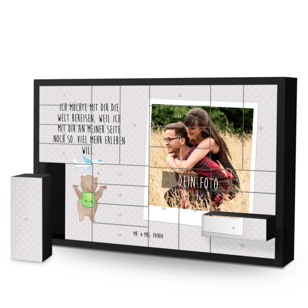 Personalisierter Befüllbarer Foto Adventskalender Bär Flugzeug Adventskalender Eigenes Foto, Foto Adventskalender, Weihnachtskalender mit Foto, Personalisierter Adventskalender, Personalisierter Befüllbarer Foto Adventskalender, Adventskalender mit Eigenem Bild, Adventskalender mit Foto, Freundin, Freund, Liebe, Liebesgeschenk, Jahrestag, Verlobung, Partner, Ehemann, Ehefrau, Heiraten, Heiratsantrag, Hocheitstag, für Ehemann, Liebesbeweis, für Männer, Hochzeitstag, Geschenk für Frauen, Geschenk für Freundin, Mitbringsel, Valentinstag, Geschenk für Partner