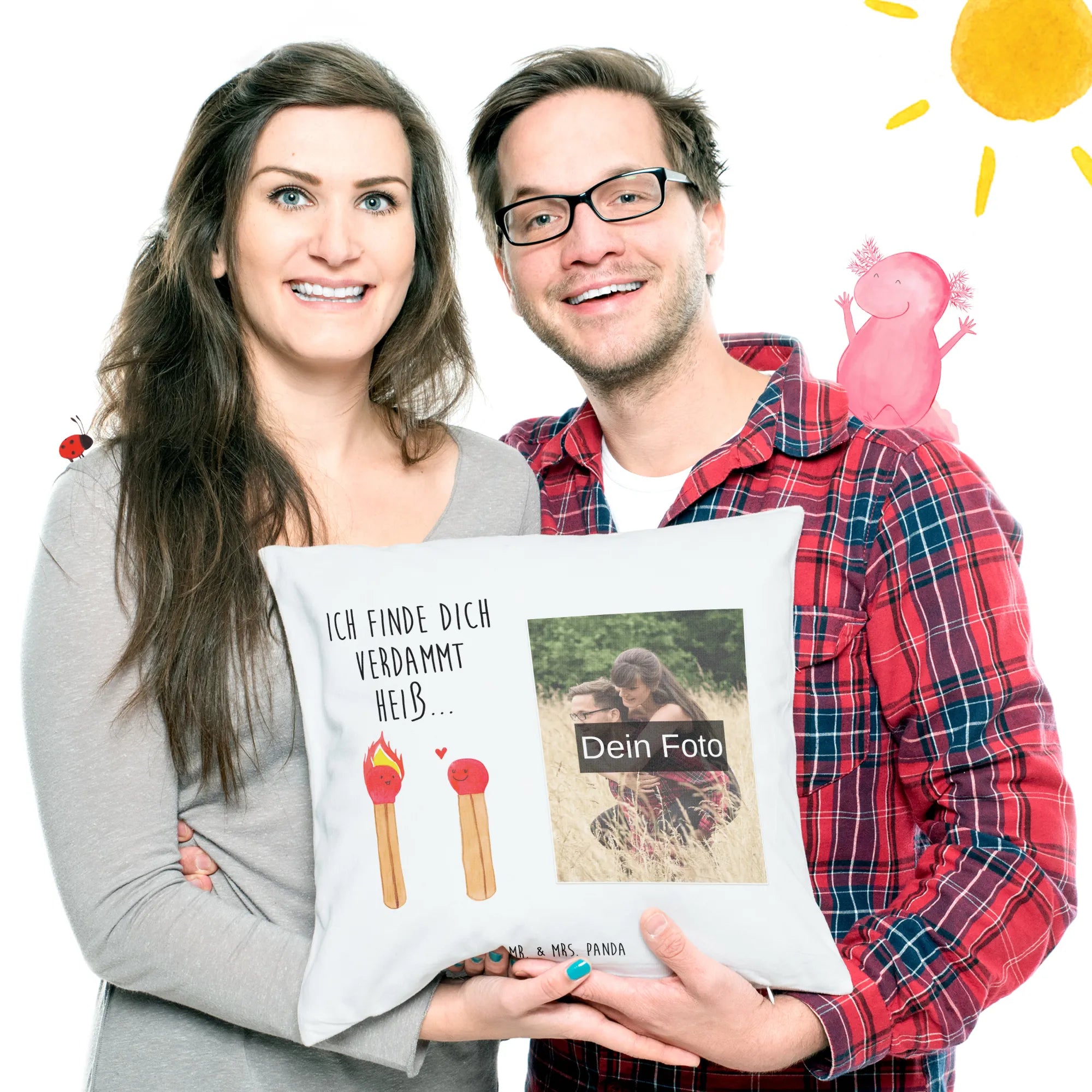 Personalized Photo Pillow Matches Loving, Two, Together, Marriage, Proposal of marriage, Love gift, gift for her, gift for him, anniversary gift