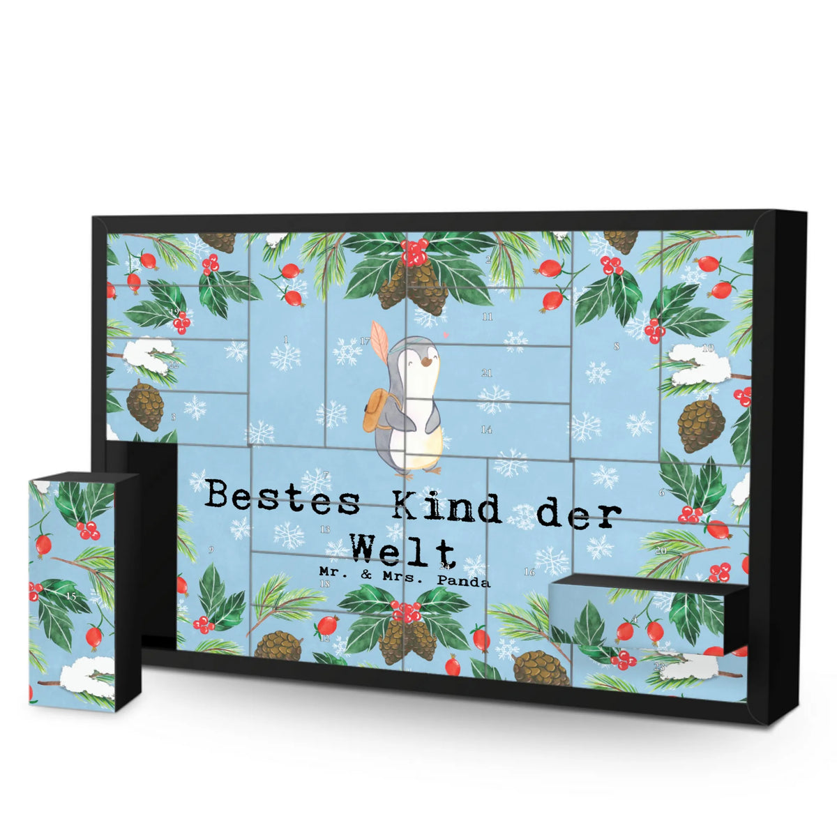 Befüllbarer Adventskalender Pinguin Bestes Kind der Welt Kalender Zum Befüllen, Leerer Adventskalender, diy weihnachtskalender, Adventskalender Box, Diy Adventskalender, selbstbefüllbarer adventskalender, Adventskalender Schachtel, Bastel Adventskalender, Schachtel Adventskalender, Weihnachtskalender, Adventskalender, Geschenkekalender, Schenken, Freude machen, Geschenktipp, für, Danke, Dankeschön, Geburtstag, Geschenk, Geburtstagsgeschenk, Mitbringsel, Bedanken, Geschenkidee, Kind, Nachwuchs, Liebling, Kiddy, Bestes, Tochter, Kinder, Geburt, Kid, Taufe, Sohn, Kids