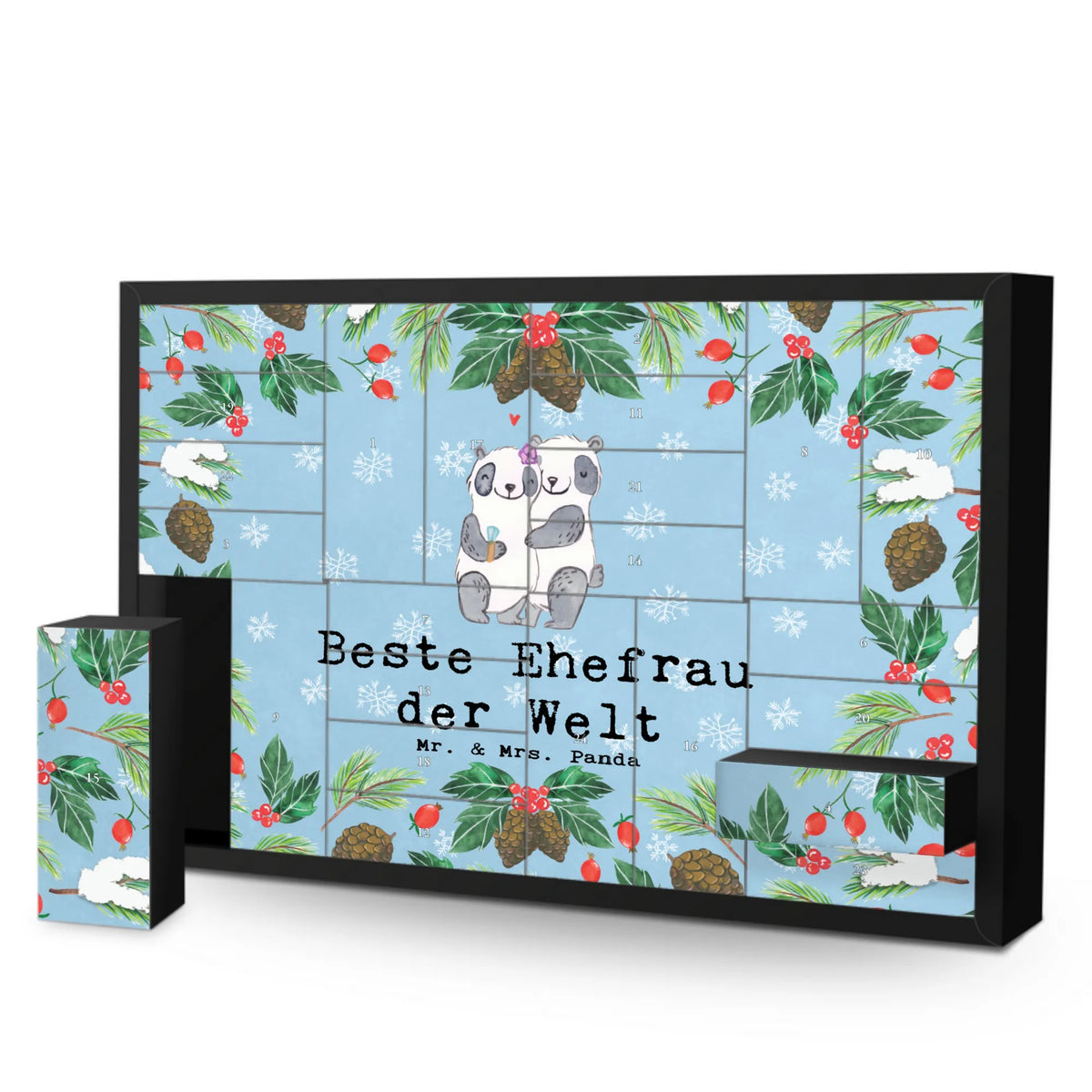 Befüllbarer Adventskalender Panda Beste Ehefrau der Welt Adventskalender, Bastel Adventskalender, Weihnachtskalender, Geschenkekalender, Adventskalender Schachtel, Kalender Zum Befüllen, Adventskalender Box, Leerer Adventskalender, diy weihnachtskalender, Schachtel Adventskalender, Diy Adventskalender, selbstbefüllbarer adventskalender, Schenken, Freude machen, Geschenktipp, für, Danke, Dankeschön, Geburtstag, Geschenk, Geburtstagsgeschenk, Mitbringsel, Bedanken, Geschenkidee, Kleinigkeit, Freundin, Partnerin, Ehe, Frau, Braut, Traumfrau, Ehefrau, Liebling, Hochzeit, Gattin, Ehepartner, Beste, Lebensgefährtin