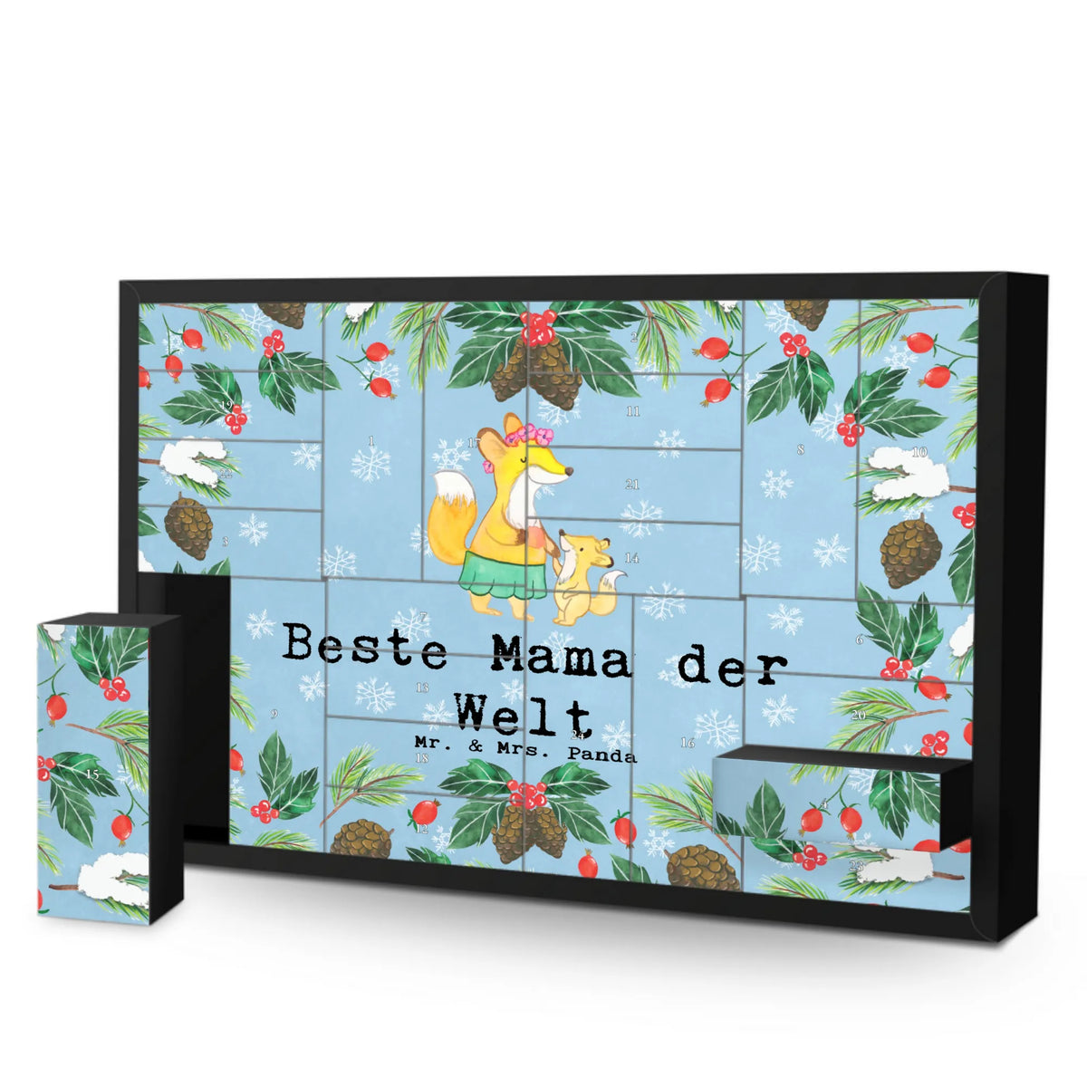 Befüllbarer Adventskalender Fuchs Beste Mama der Welt diy weihnachtskalender, selbstbefüllbarer adventskalender, Geschenkekalender, Diy Adventskalender, Schachtel Adventskalender, Adventskalender Schachtel, Kalender Zum Befüllen, Adventskalender Box, Adventskalender, Leerer Adventskalender, Bastel Adventskalender, Weihnachtskalender, Schenken, Freude machen, Geschenktipp, für, Danke, Dankeschön, Geburtstag, Geschenk, Geburtstagsgeschenk, Mitbringsel, Bedanken, Geschenkidee, Supermama, Tochter, Beste Mama, Ma, Muttertag, Mami, Mutter, Mama, Mutti, Beste, Sohn