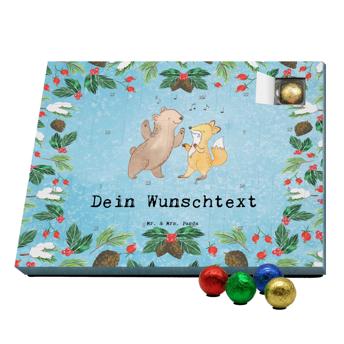 Personalisierter Schoko Adventskalender Bär & Fuchs Disco personalisierbarer adventskalender, Weihnachtskalender personalisierbar, Adventskalender personalisiert Schokolade, Personalisierter Adventskalender mit Schokolade, weihnachtskalender personalisiert, Personalisierter Adventskalender, Adventskalender Schokolade personalisiert, Schoko Adventskalender mit Namen, adventskalender personalisiert, Schoko-Adventskalender mit Namen, Schokolade Adventskalender personalisiert, Personalisierter Schokoladen-Adventskalender, Personalisierter Adventskalender Schokolade, Individueller Schoko-Adventskalender, Schoko Adventskalender personalisiert, Personalisierter Schoko-Adventskalender, Schokoladenadventskalender personalisiert, personalisierter weihnachtskalender, Personalisierte Weihnachtskalender, individueller adventskalender, Namens-Adventskalender, Individualisierter Adventskalender, Weihnachtskalender mit Namen, Personalisierter Schoko Adventskalender, Schokoladen Adventskalender personalisiert, Schenken, Sport, Sportart, Geschenk, Hobby, Danke, Dankeschön, Auszeichnung, Gewinn, Sportler, Feiern, Tanzen, Clubs, Disco, Clubbing