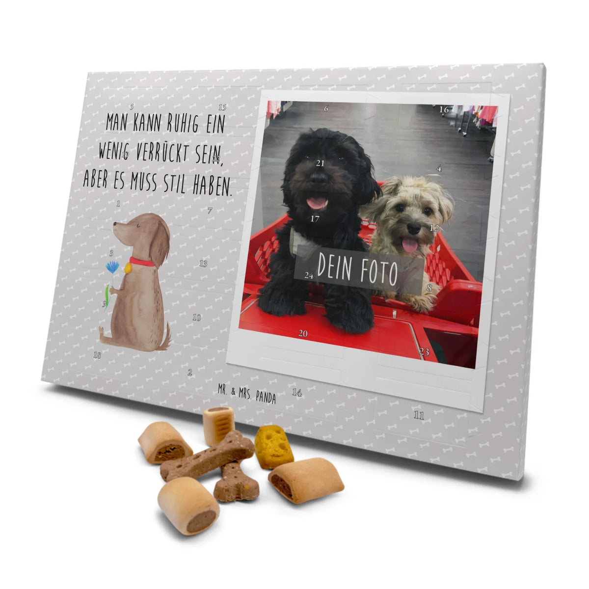 Personalisierter Hunde Foto Adventskalender Hund Blume Personalisierter Foto-Adventskalender, Adventskalender Hund mit Foto, Adventskalender mit Hundefoto, Hundeadventskalender mit Foto, Fotokalender Hund, Foto-Weihnachtskalender Hund, Sprüche, Hund, Hunderasse, Hundebesitzer, Hundemotiv, Haustier, Tierliebhaber, Hundeliebe, Hunde, Frauchen