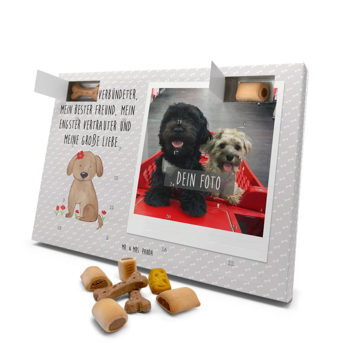Personalisierter Hunde Foto Adventskalender Hund Dame Adventskalender mit Hundefoto, Hundeadventskalender mit Foto, Foto-Weihnachtskalender Hund, Fotokalender Hund, Adventskalender Hund mit Foto, Personalisierter Foto-Adventskalender, Sprüche, Hund, Hunderasse, Hundebesitzer, Hundemotiv, Haustier, Tierliebhaber, Hunde, Liebe, Hundeliebe, Frauchen, Hundeglück