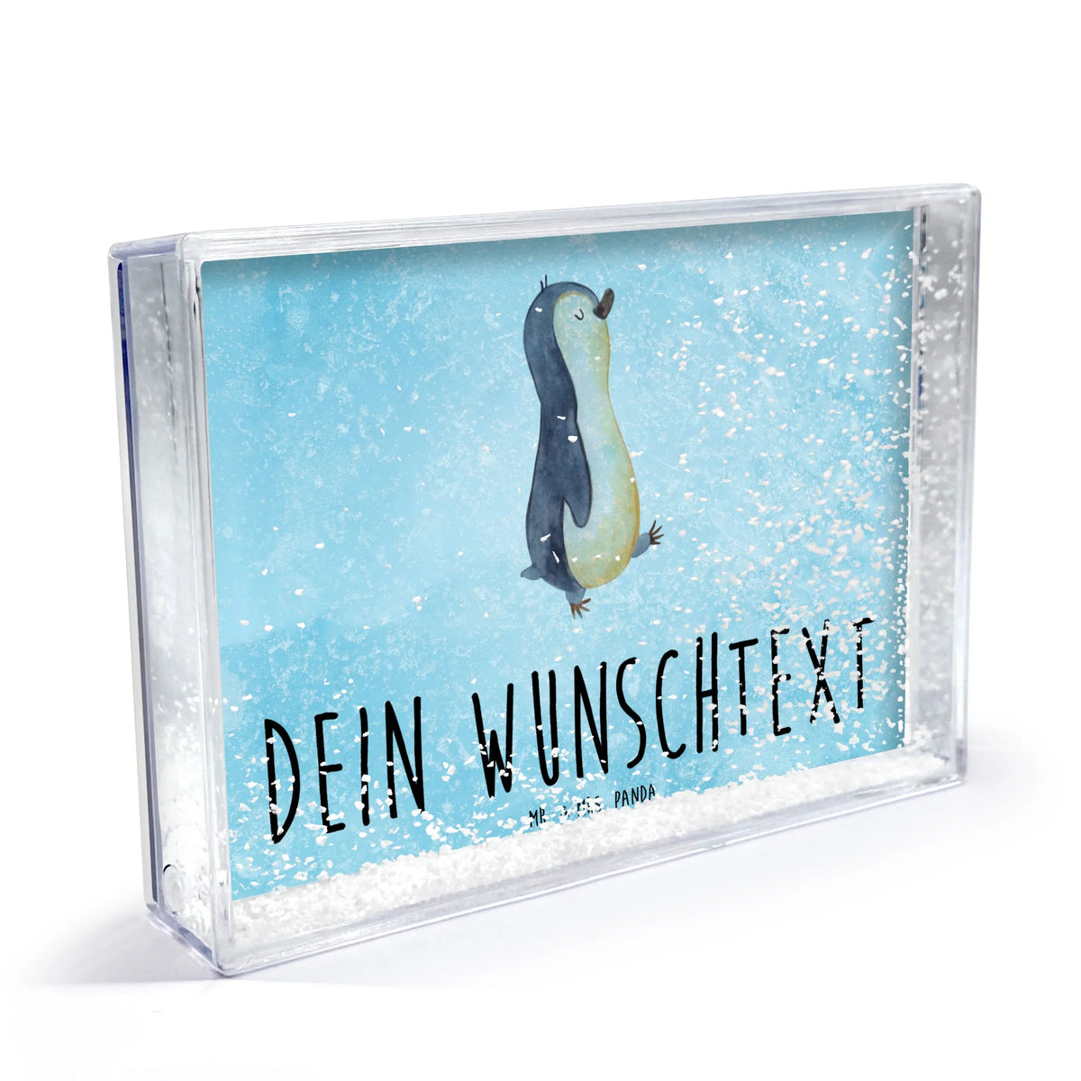 Personalized Shaker Frame Penguin march Penguin, North Pole, Winter, Penguins, family, late riser, early riser, penguin, sister, penguins, brother