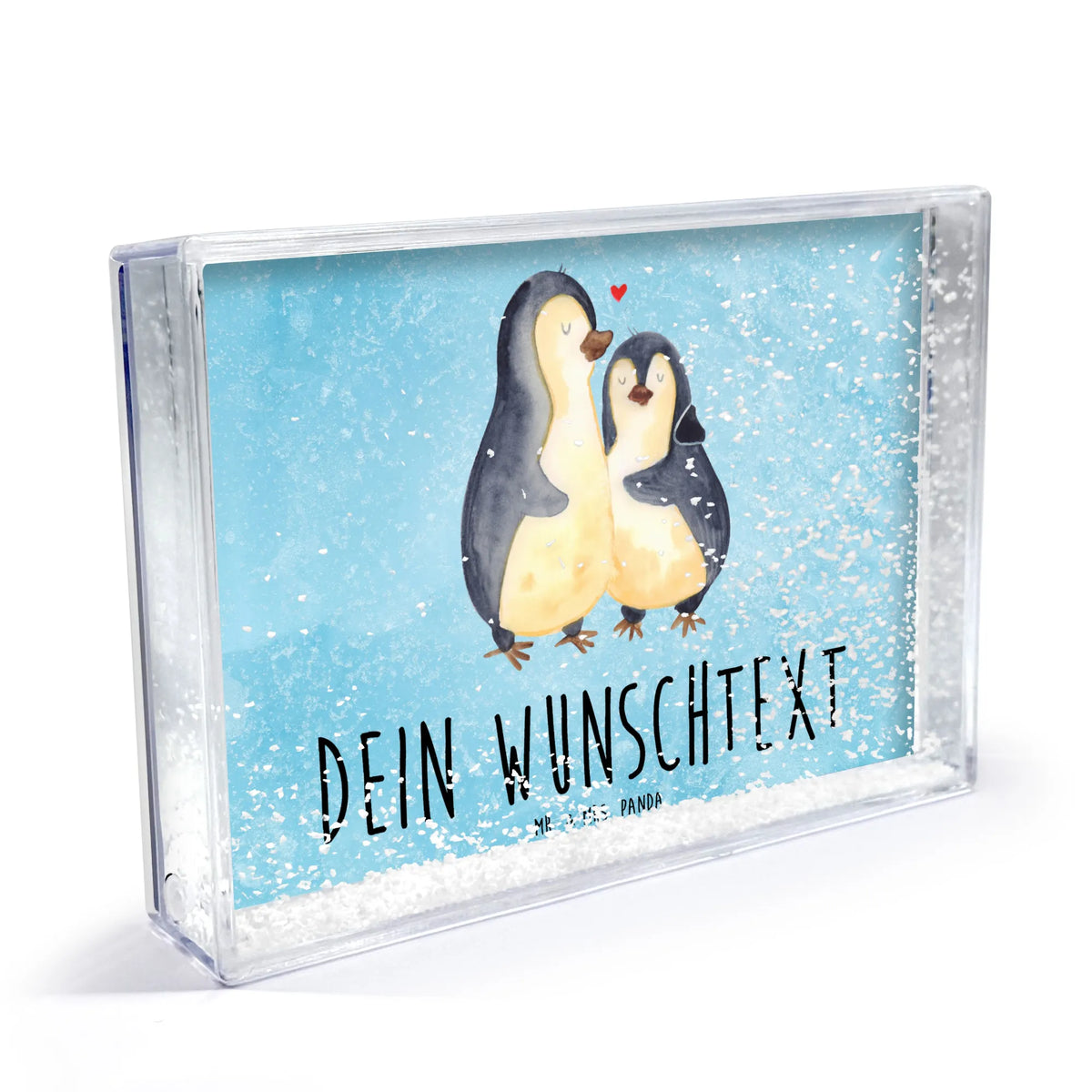 Personalisierter Schüttelrahmen Pinguin umarmen Pinguin, Liebesgeschenk, Liebesbeweis, Hochzeit, Liebe, Verlobung, Liebespaar, Jahrestag, Hochzeitsgeschenk, Hochzeitstag