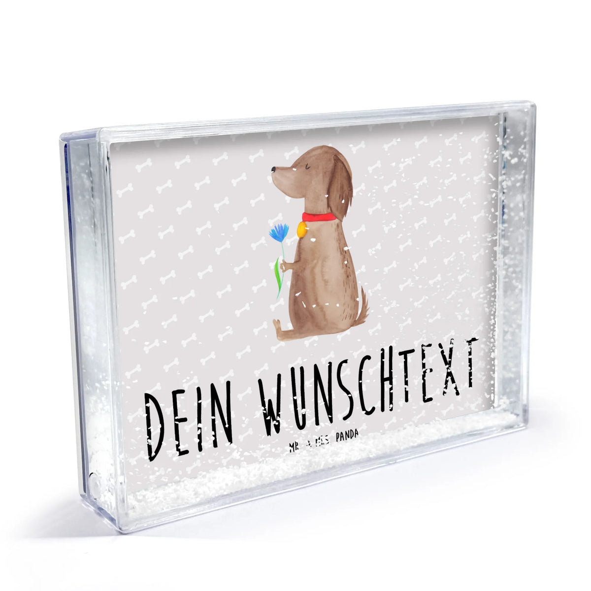 Personalisierter Schüttelrahmen Hund Blume Sprüche, Hund, Hunderasse, Hundebesitzer, Hundemotiv, Haustier, Tierliebhaber, Hundeliebe, Hunde, Frauchen