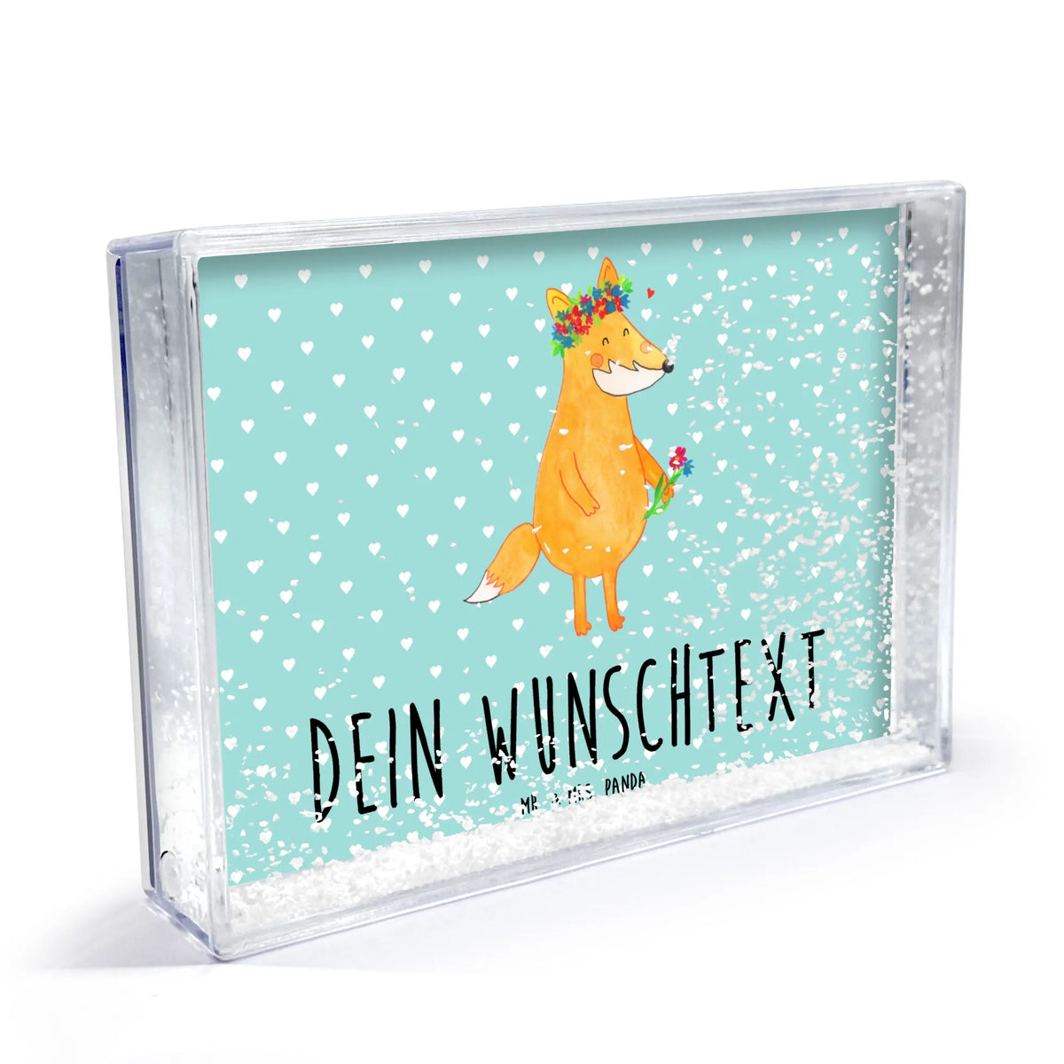 Personalisierter Schüttelrahmen Fuchs Blumen Fuchs, Freude, Blumenmädchen, Blume, Freundin, Ich, Fuchsmädchen, Liebe, Mich, Liebesbeweis, Füchse, Fox, Freundinnen, Blumen, Selbstliebe, Motivation
