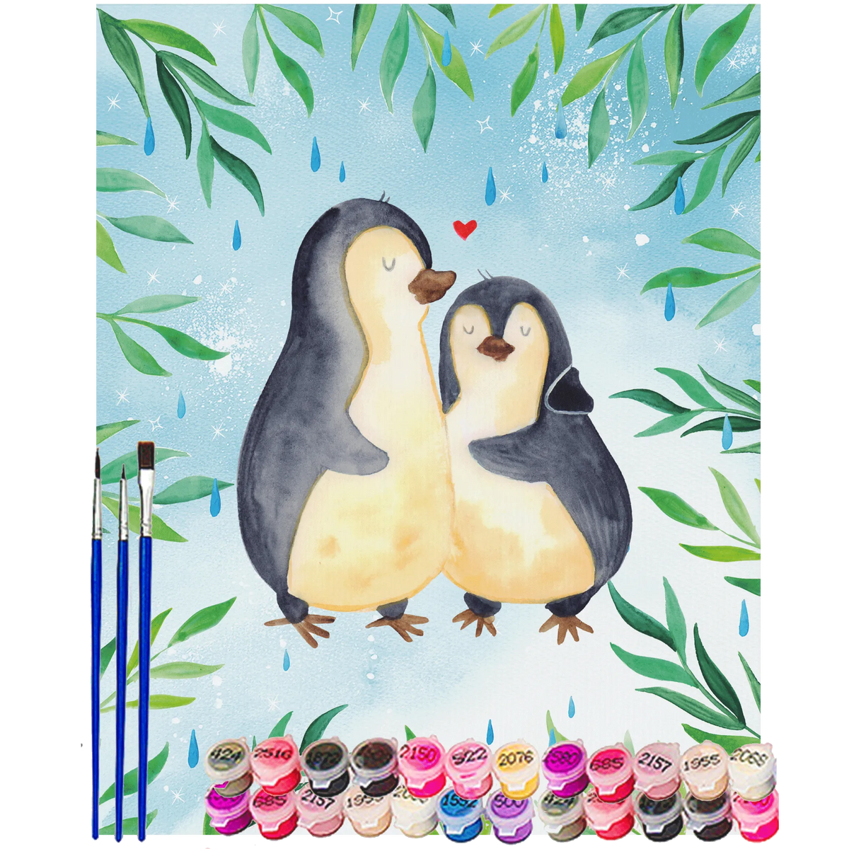 Malen nach Zahlen Pinguin umarmen diy set, acryl malset, DIY Malen nach Zahlen, leinwand malerei, malset, Zahlenbild, malen mit zahlen, Malen nach Zahlen, malerei nach zahlen, Malen nach Zahlen Leinwand, Malen nach Zahlen Bild, leinwand malset, malen nach zahlen set, kreativ set, acrylmalerei set, Acryl Malen nach Zahlen, Pinguin, Hochzeitstag, Liebesgeschenk, Hochzeit, Liebesbeweis, Liebe, Verlobung, Hochzeitsgeschenk, Jahrestag, Liebespaar