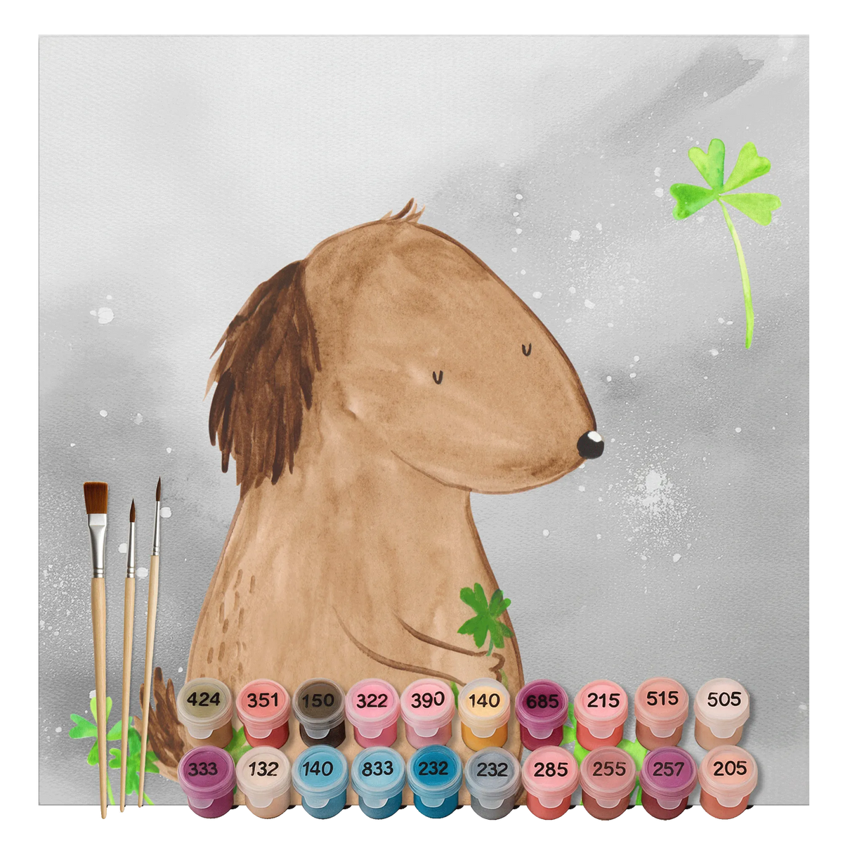 Malen nach Zahlen Hund Kleeblatt Motiv leinwand malerei, acryl malset, Malen nach Zahlen Leinwand, malen mit zahlen, Malen nach Zahlen Bild, Malen nach Zahlen, malen nach zahlen set, Acryl Malen nach Zahlen, malerei nach zahlen, DIY Malen nach Zahlen, Zahlenbild, diy set, acrylmalerei set, leinwand malset, kreativ set, malset, Sprüche, Hund, Hundebesitzer, Hunderasse, Haustier, Hundemotiv, Tierliebhaber, Achtsamkeit, Geschenk, Glück, Selbstliebe, Tagträume, Neuanfang, Motivation, Kleeblatt, Glücksbringer