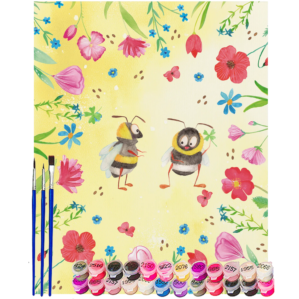 Malen nach Zahlen Hummeln Kleeblatt Malen nach Zahlen Leinwand, Malen nach Zahlen Bild, malset, malerei nach zahlen, acryl malset, leinwand malset, leinwand malerei, DIY Malen nach Zahlen, malen mit zahlen, diy set, Malen nach Zahlen, acrylmalerei set, Zahlenbild, Acryl Malen nach Zahlen, malen nach zahlen set, kreativ set, Lustige Sprüche, Tiere, Tiermotive, Gute Laune, glücklich Werden, Biene Deko, Biene, Spruch schön, Spruch Positiv, Spruch Fröhlich, glücklich sein, Hummel